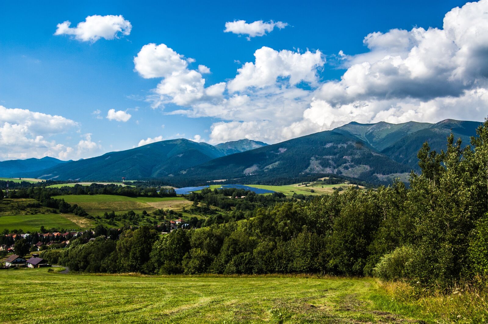 Nikon D40 sample photo. View, slovakia, clouds photography