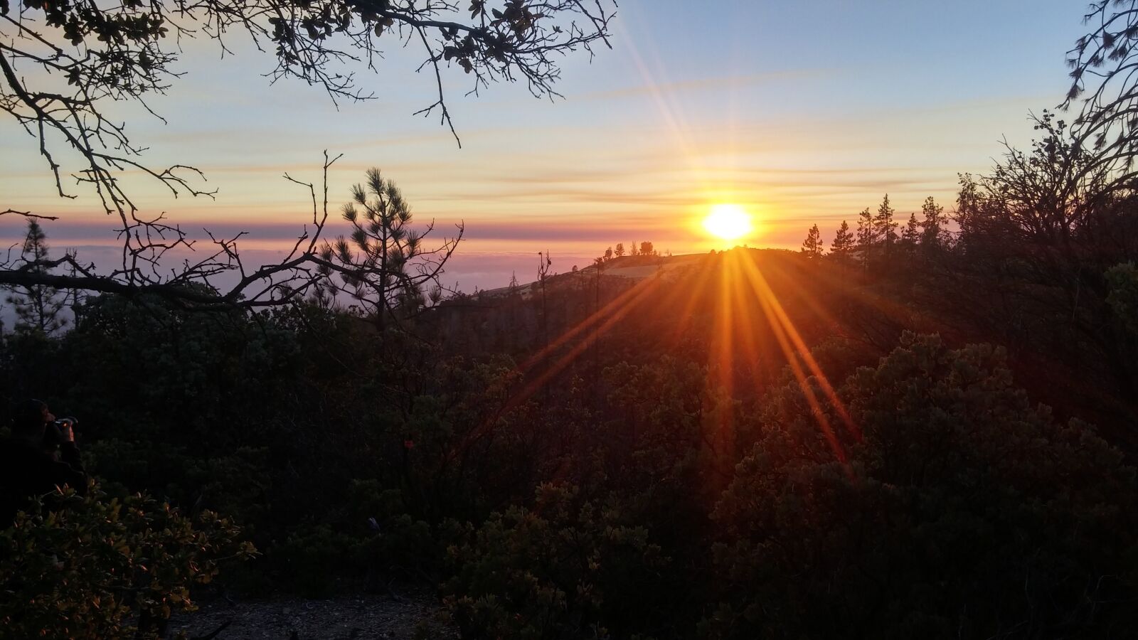 LG G3 sample photo. Mountain, sunset, california photography
