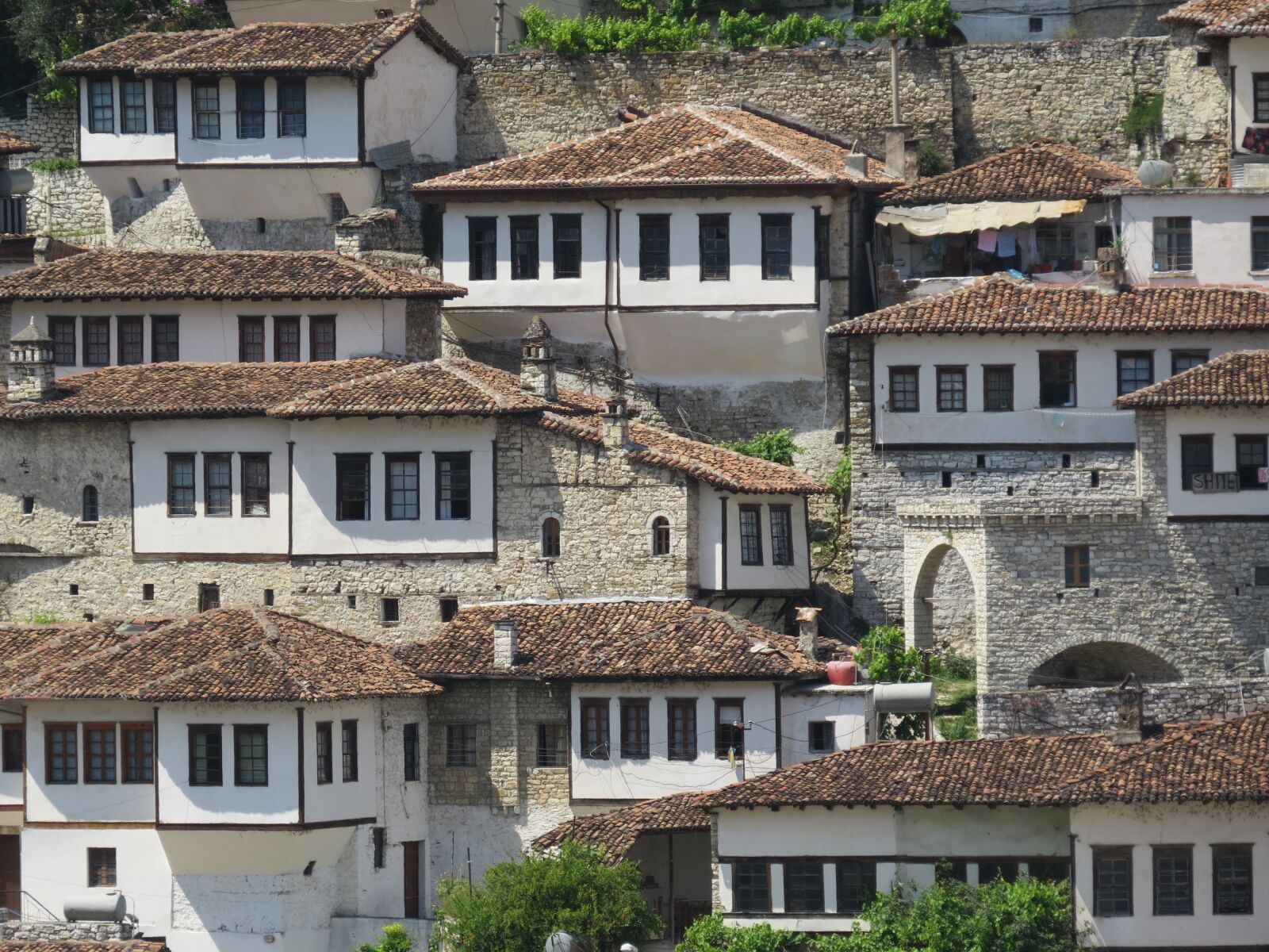 Canon PowerShot SX50 HS sample photo. Albania, berat, architecture photography