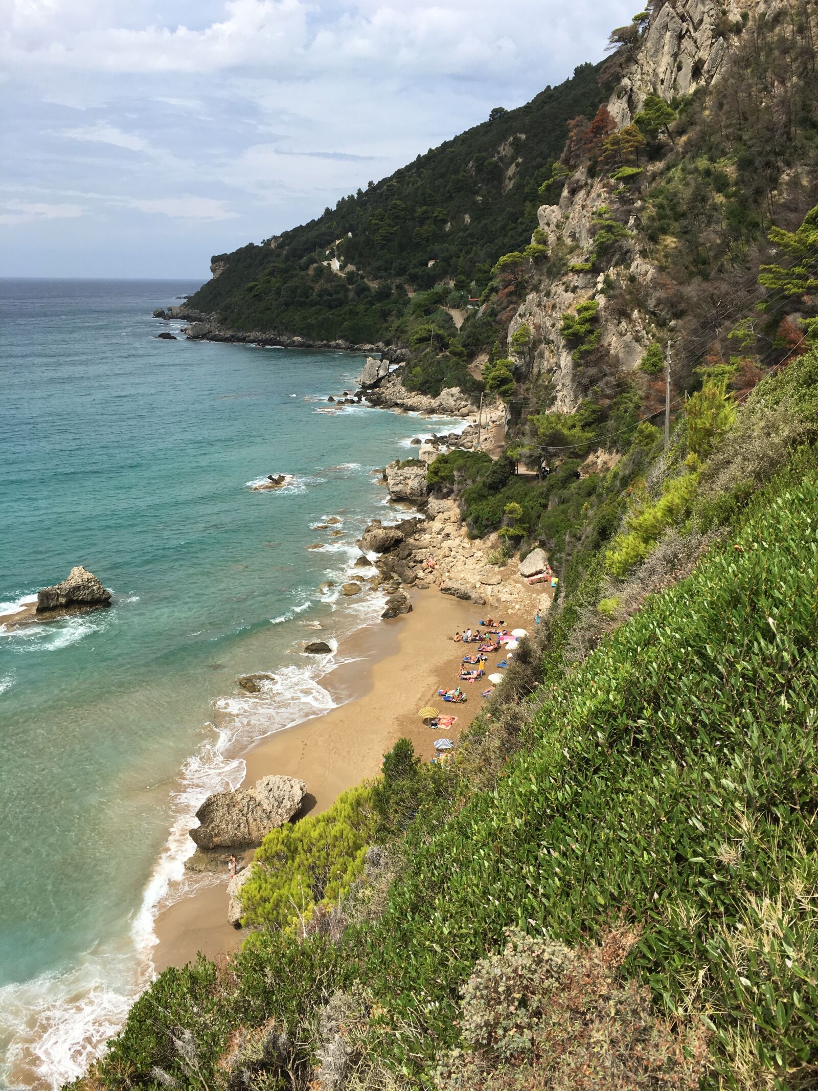 Apple iPhone 6s sample photo. Cliff, water, vacations photography