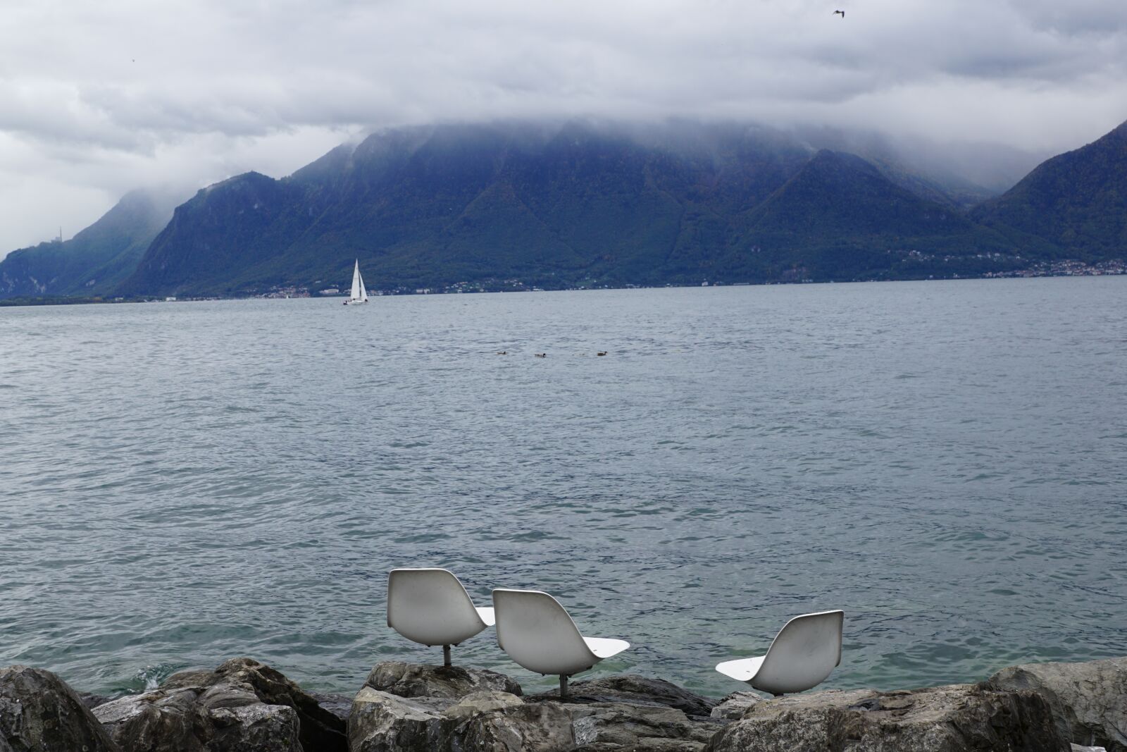 Sony DT 16-50mm F2.8 SSM sample photo. Vevey, switzerland, lake geneva photography