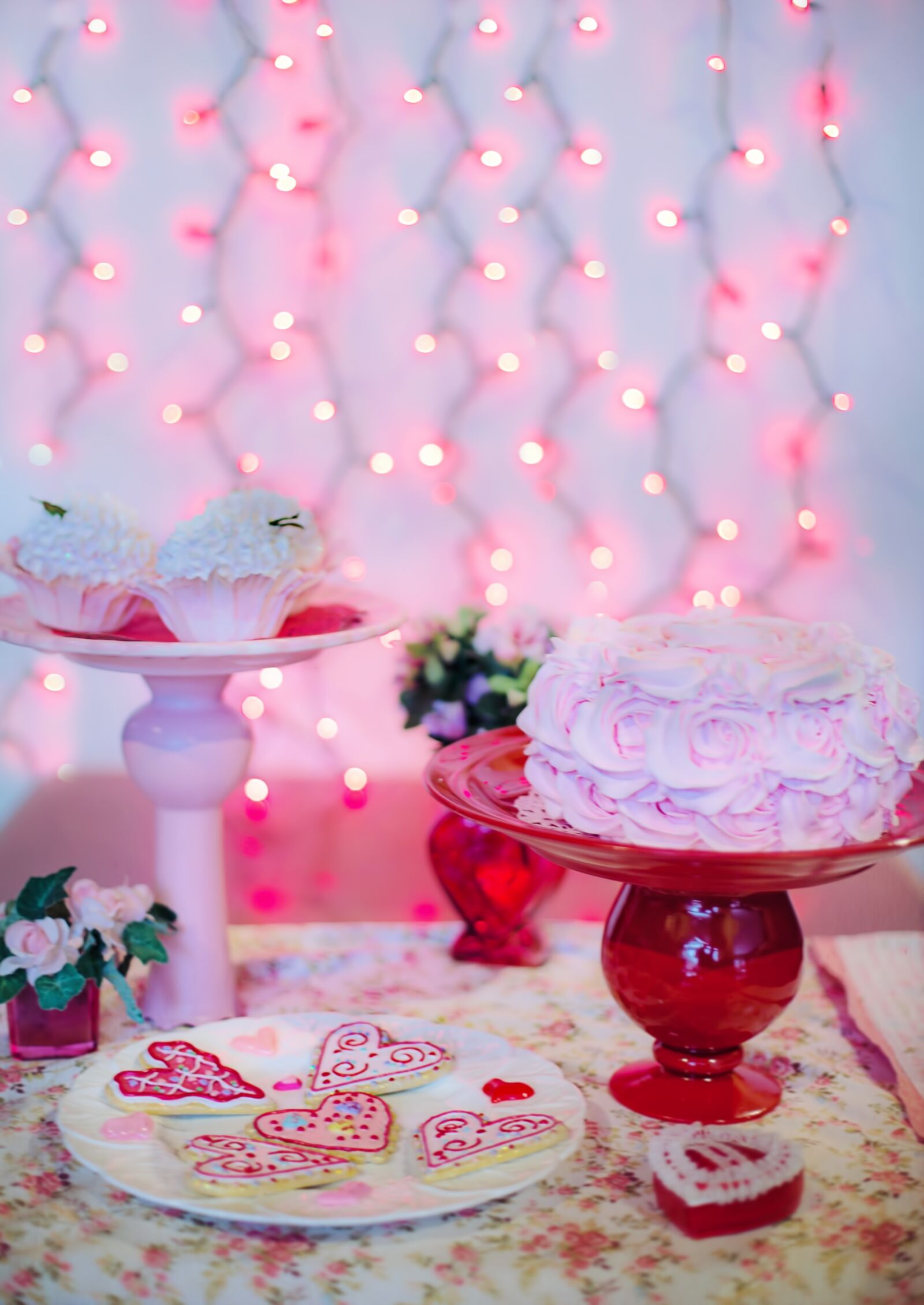 Canon EF 50mm F1.4 USM sample photo. Valentine's day, sweets, cake photography