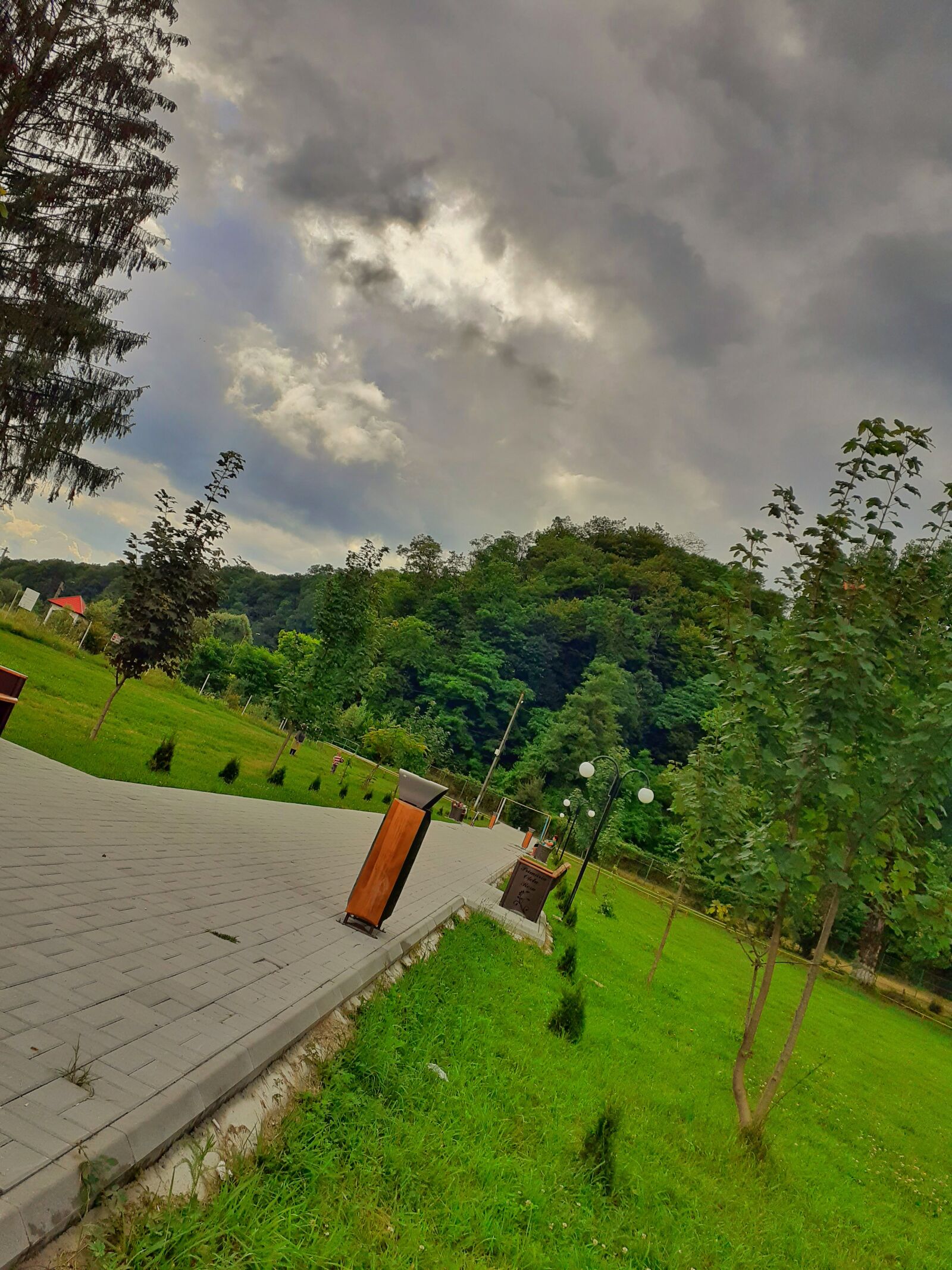 Samsung SM-A202F sample photo. Clouds, summer, rain photography