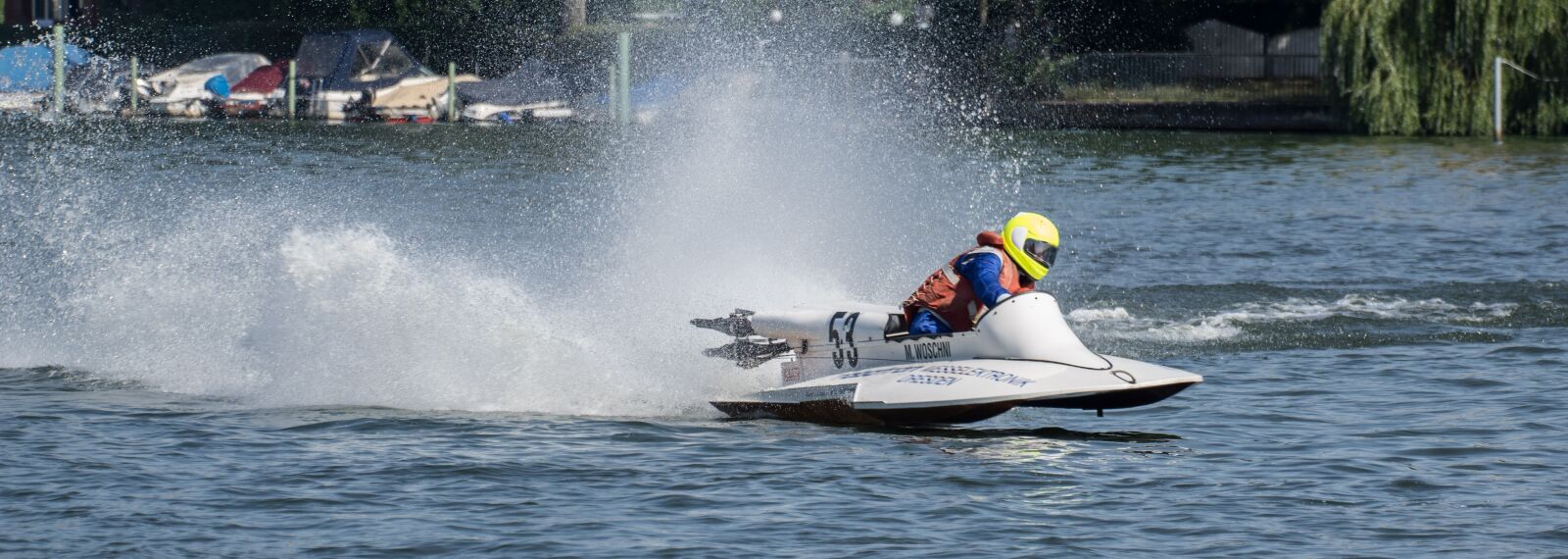 Pentax K-3 sample photo. Water sports, motor boat photography