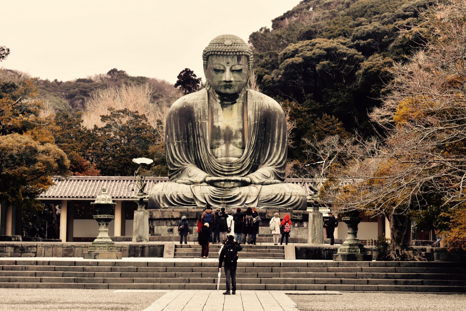 Nikon D3400 sample photo. Big buddha, japan, peace photography
