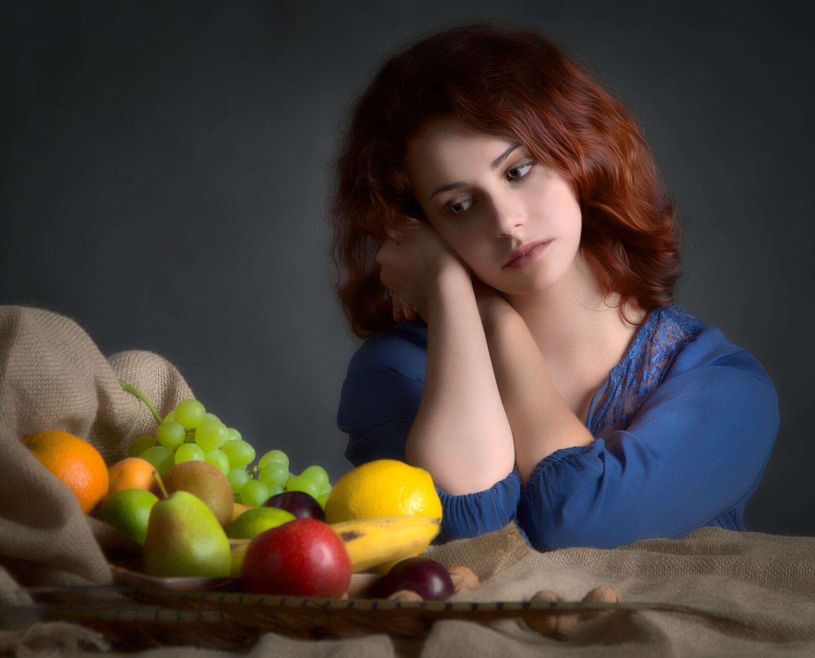 Nikon D7000 sample photo. Girl, woman, fruit photography