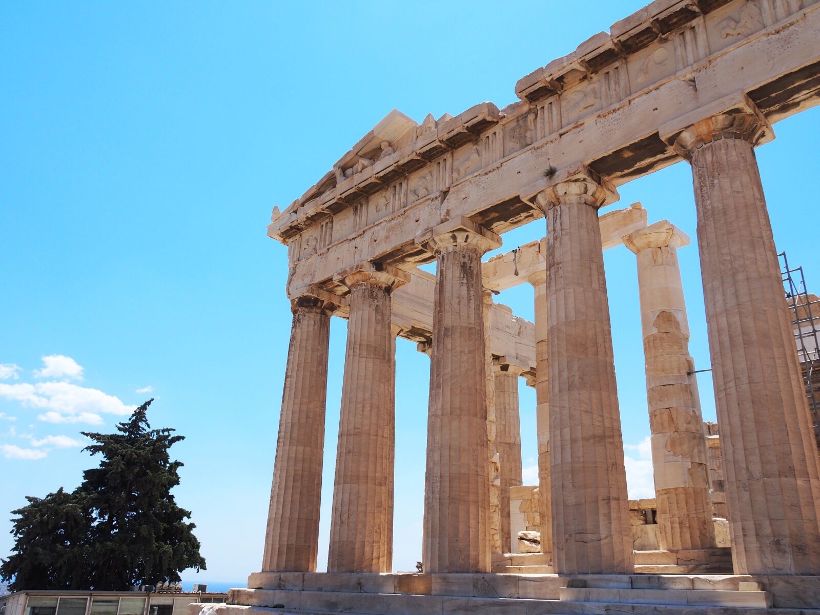 Olympus OM-D E-M10 II sample photo. Greece, athens, parthenon photography