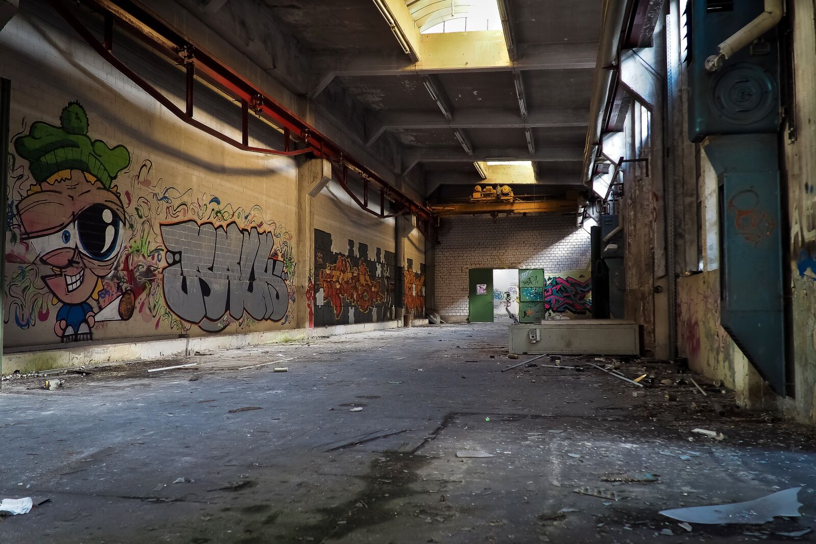 Olympus OM-D E-M10 sample photo. Lost places, factory, old photography