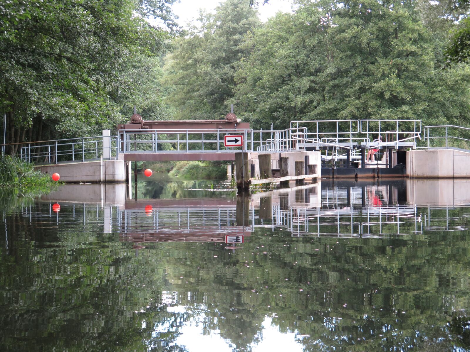 Canon PowerShot G16 sample photo. Spreewald, lock, channel photography
