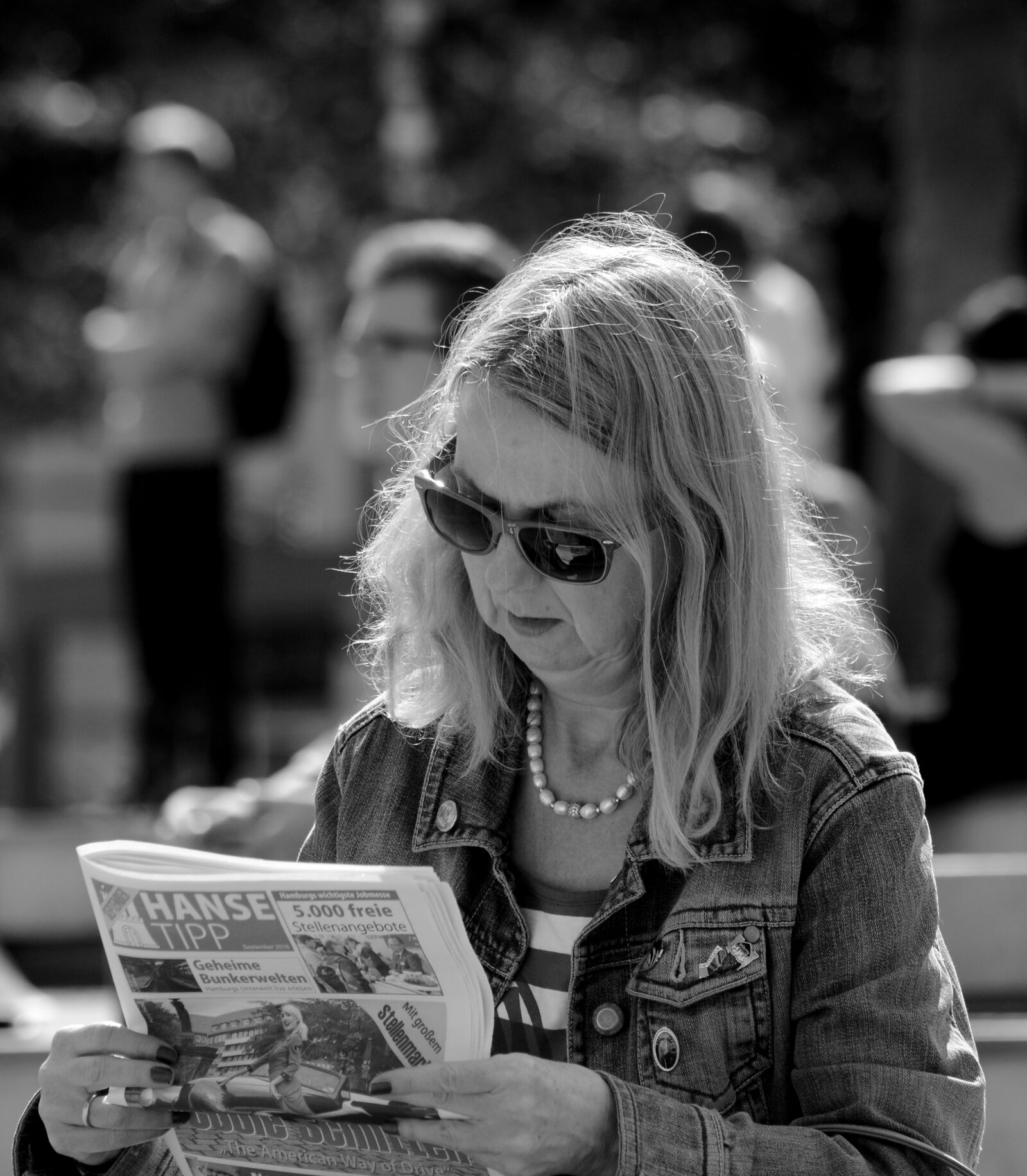 Nikon D7100 sample photo. Woman, hamburg, alster photography