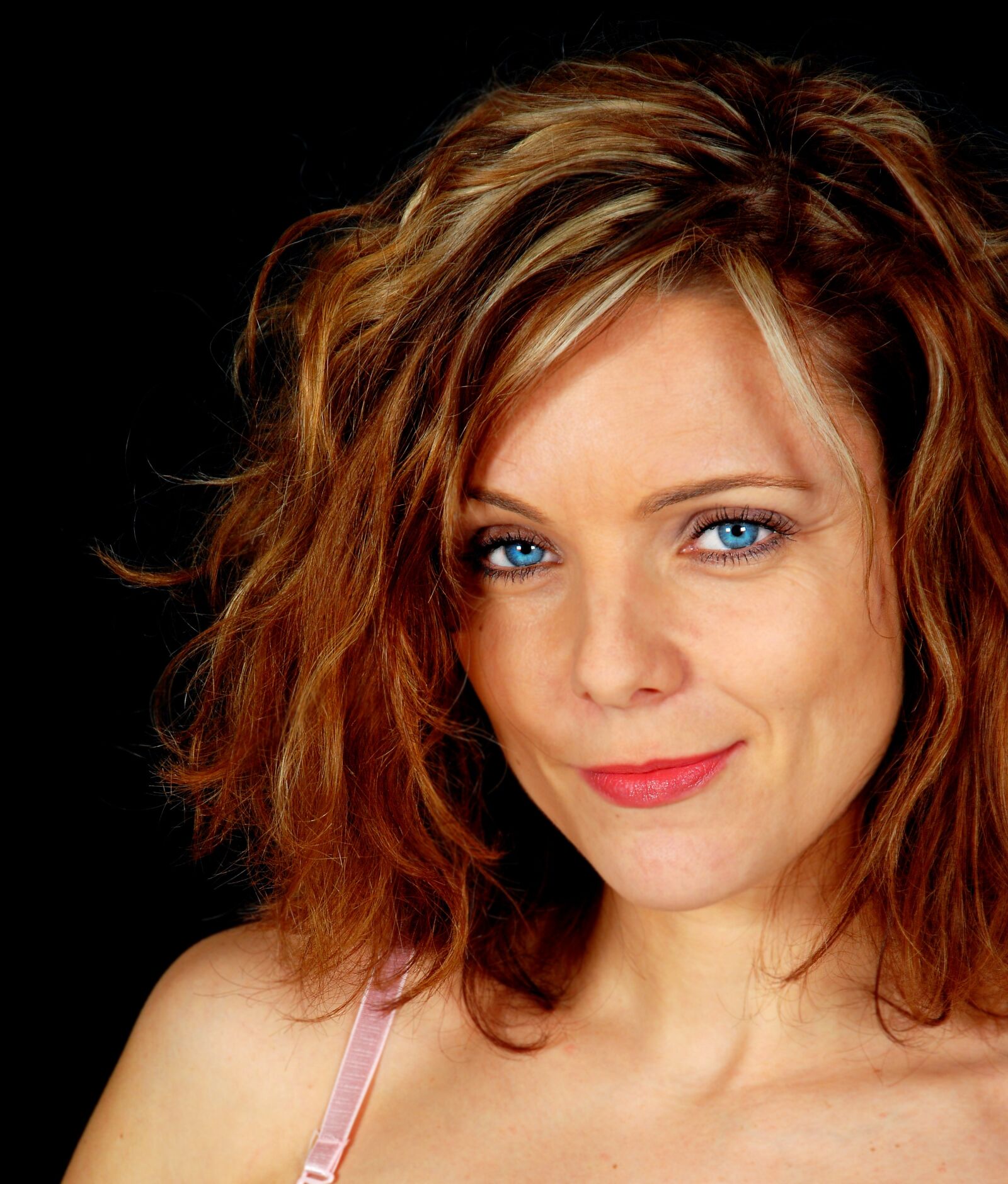 Nikon D200 sample photo. Portrait, girl, blue photography