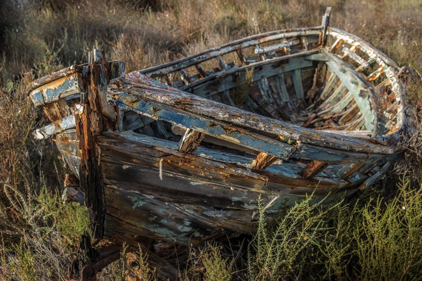 Fujifilm XF 18-55mm F2.8-4 R LM OIS sample photo. Abandoned ship, earth, without photography