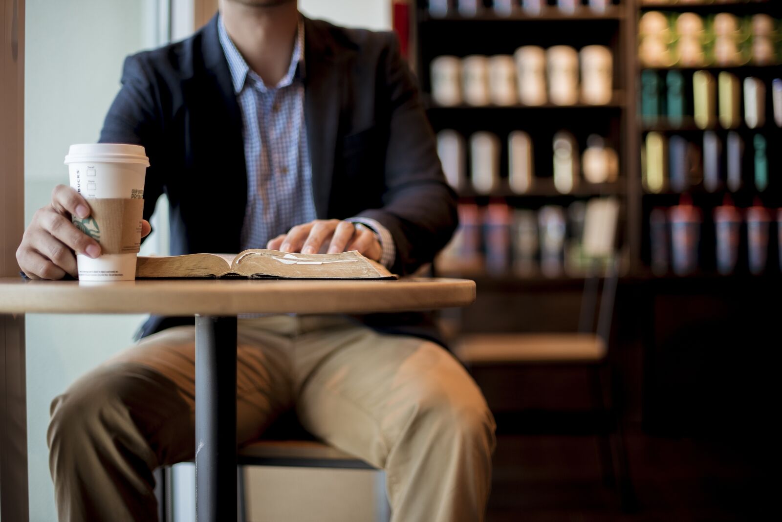 Nikon D750 sample photo. Book, caffeine, coffee photography