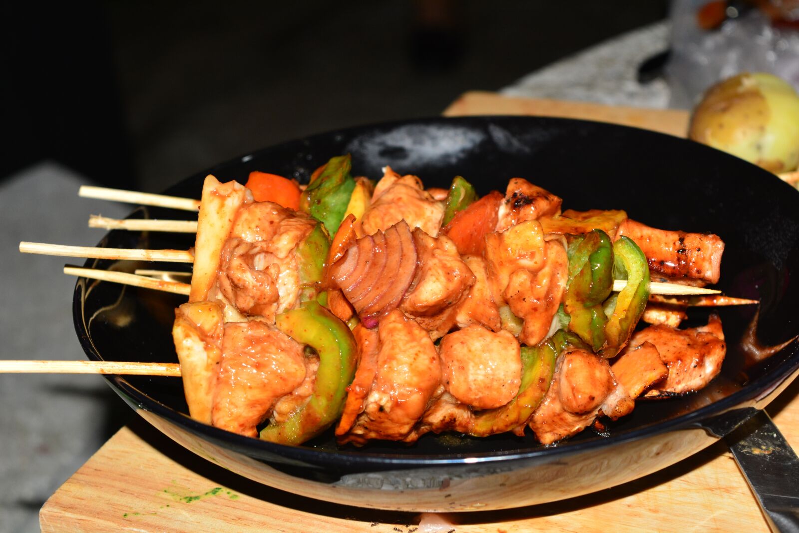 Nikon D7100 sample photo. Bbq, food, grill menu photography