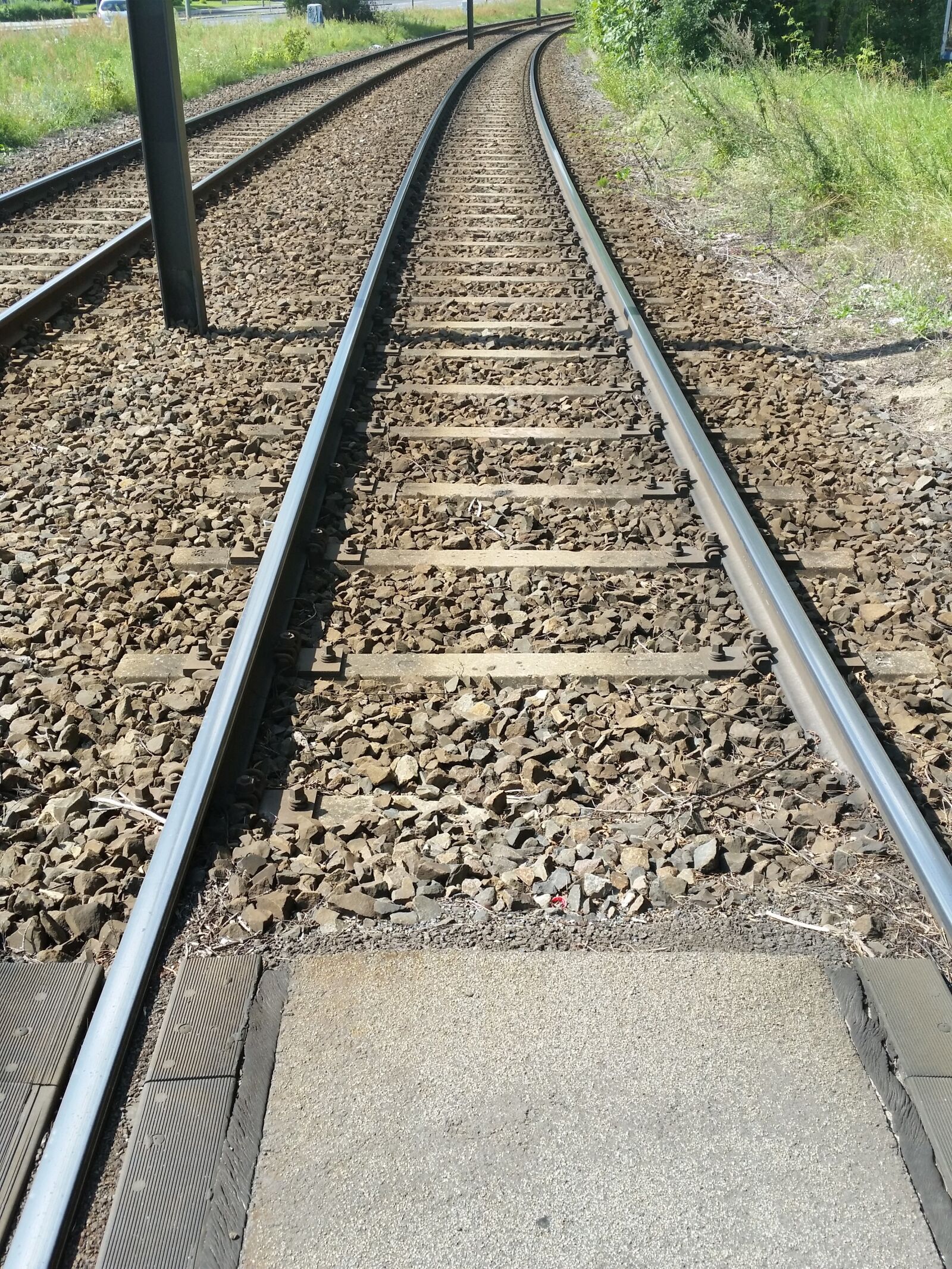 Samsung Galaxy S5 sample photo. Railroads, rails photography