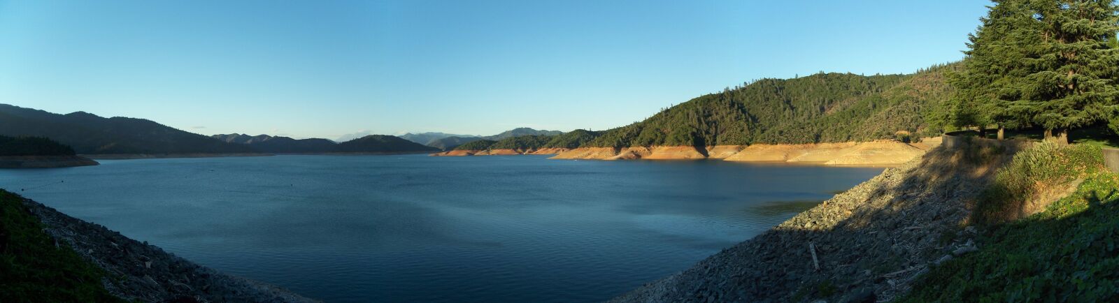 Kodak C875 ZOOM DIGITAL CAMERA sample photo. Shasta lake, lake, blue photography