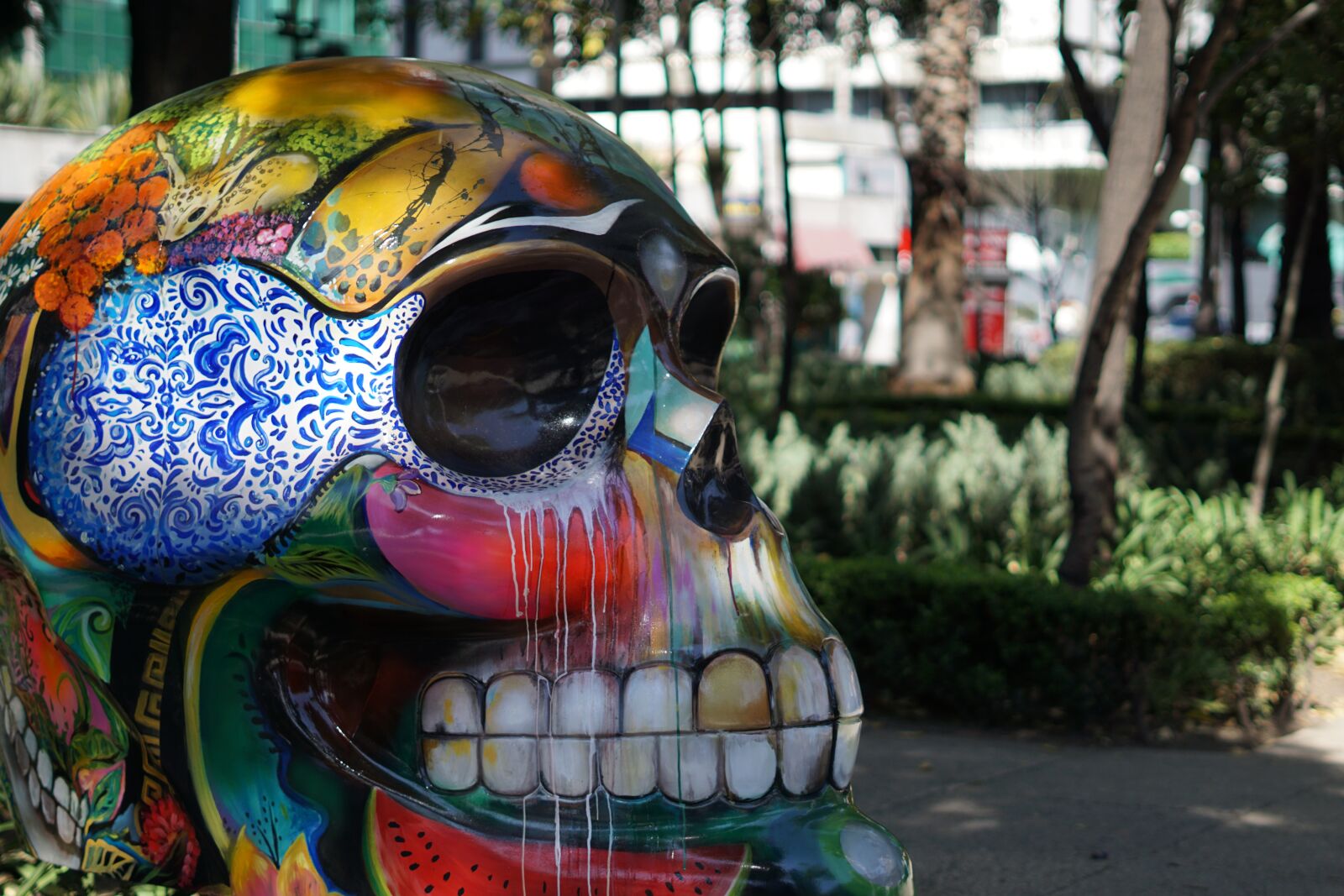 Sony FE 50mm F1.8 sample photo. Street, festival, decoration photography