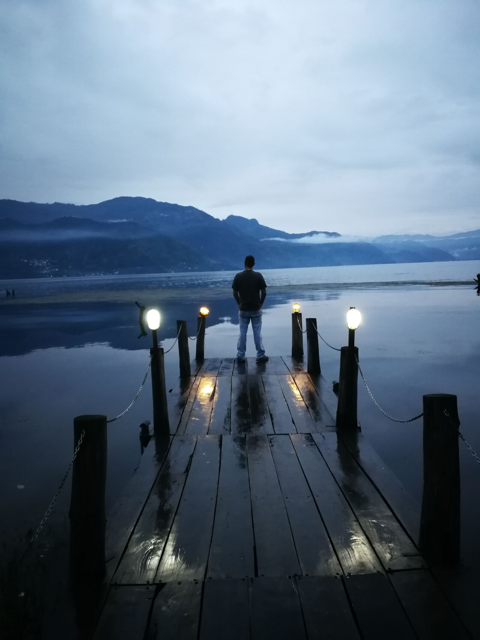 HUAWEI P10 sample photo. Boardwalk, deck, lake photography