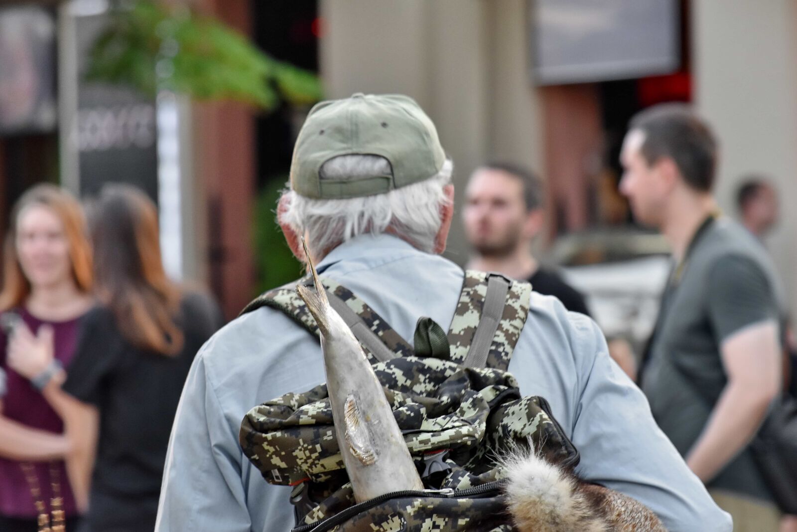 Nikon D5500 sample photo. Elderly, pensioner, street, festival photography