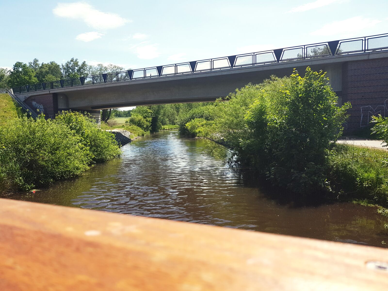 Samsung Galaxy S8 sample photo. River, bridge water, car photography