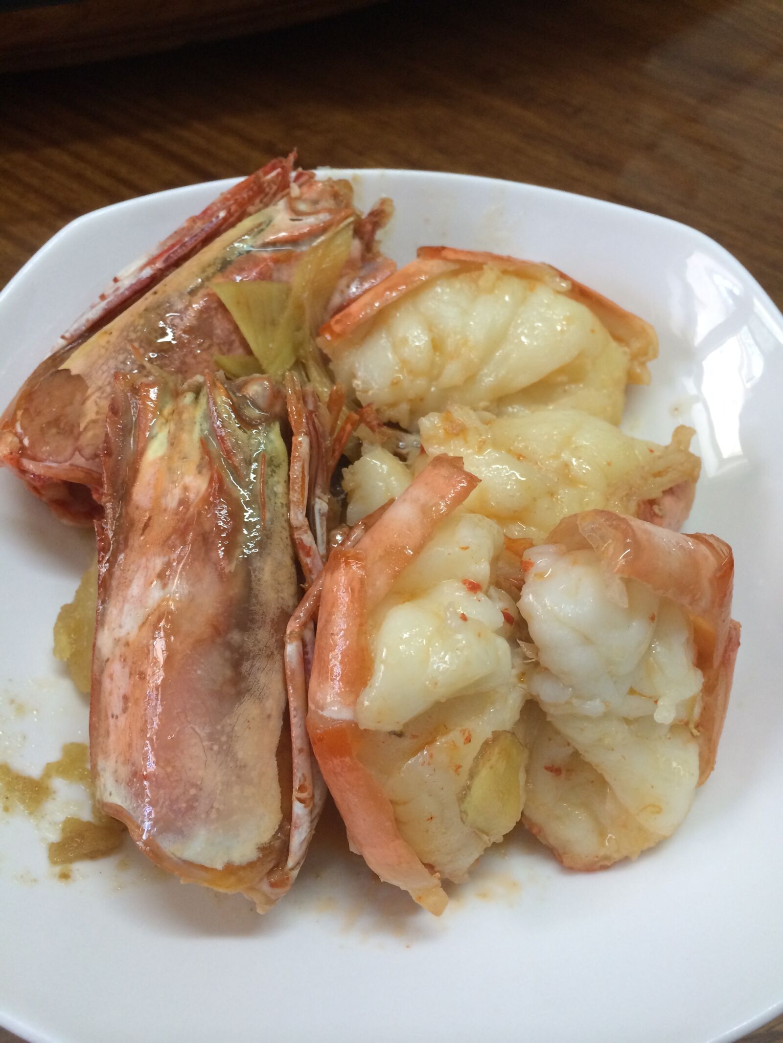 iPhone 5s back camera 4.12mm f/2.2 sample photo. Prawns, gourmet, vegetables photography