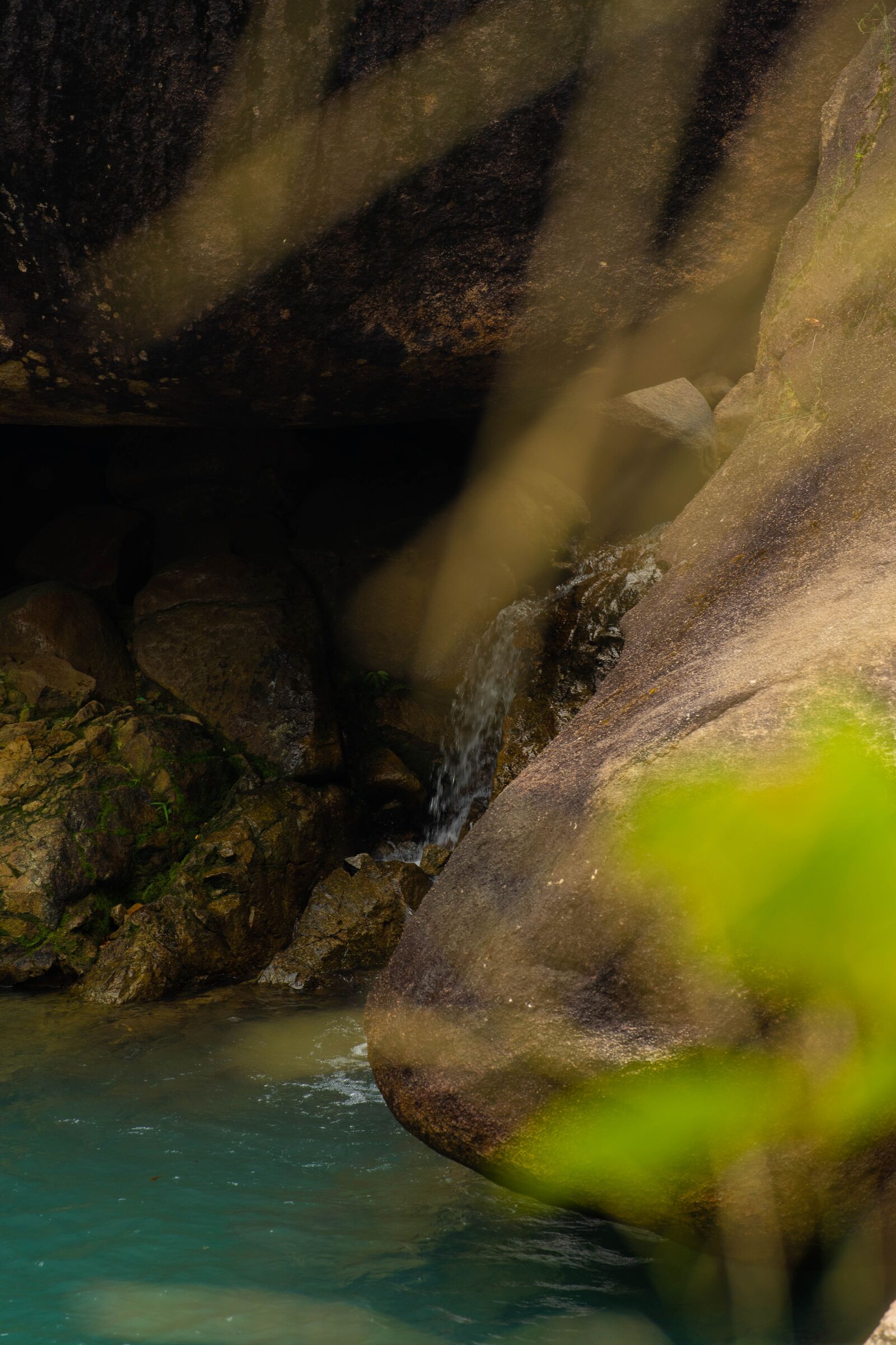 Samyang AF 85mm F1.4 FE sample photo. Waterfall, stream, w photography