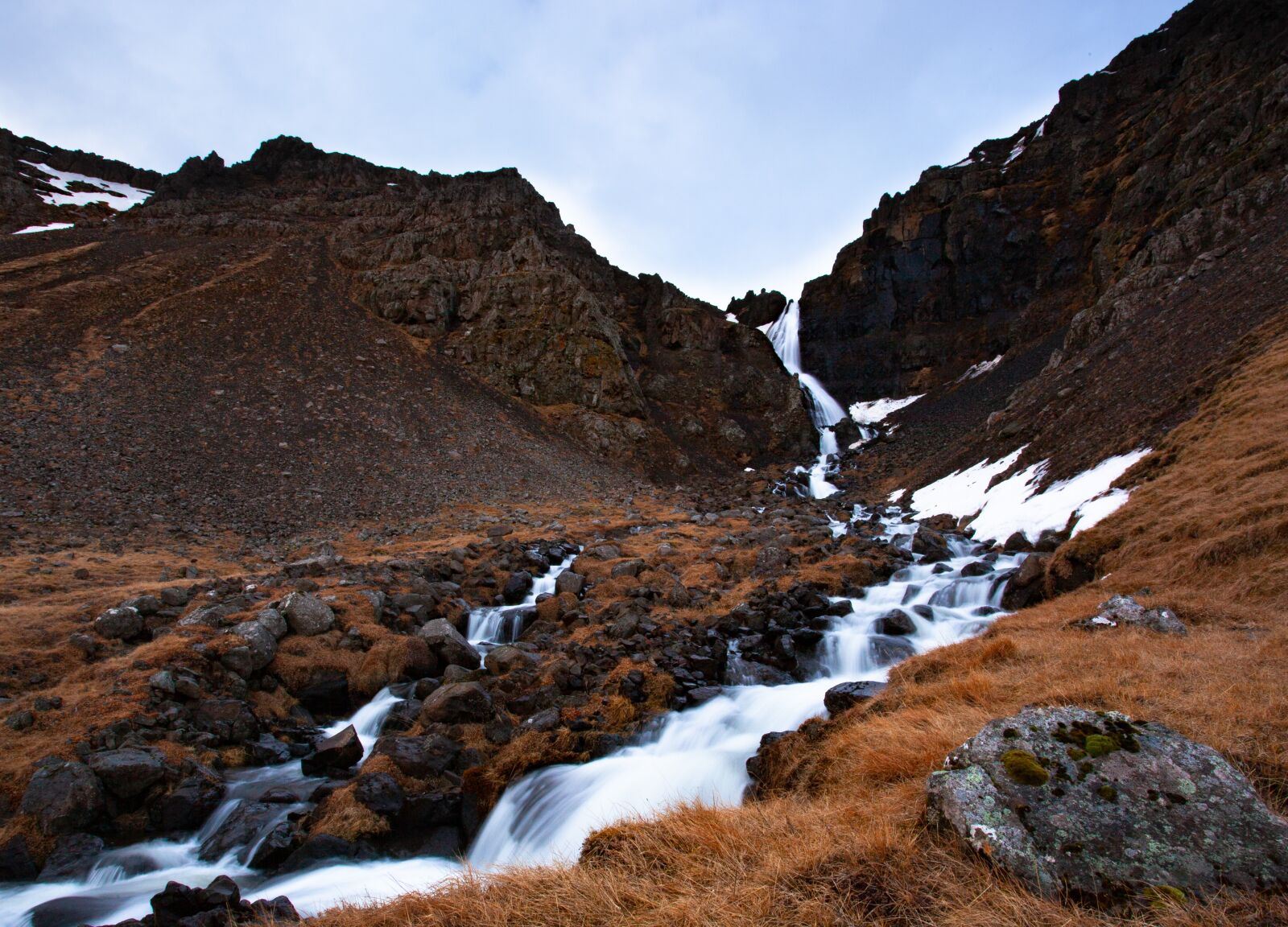 Canon EOS 5D Mark II + Canon EF 17-40mm F4L USM sample photo. Waterfall, small, iceland photography