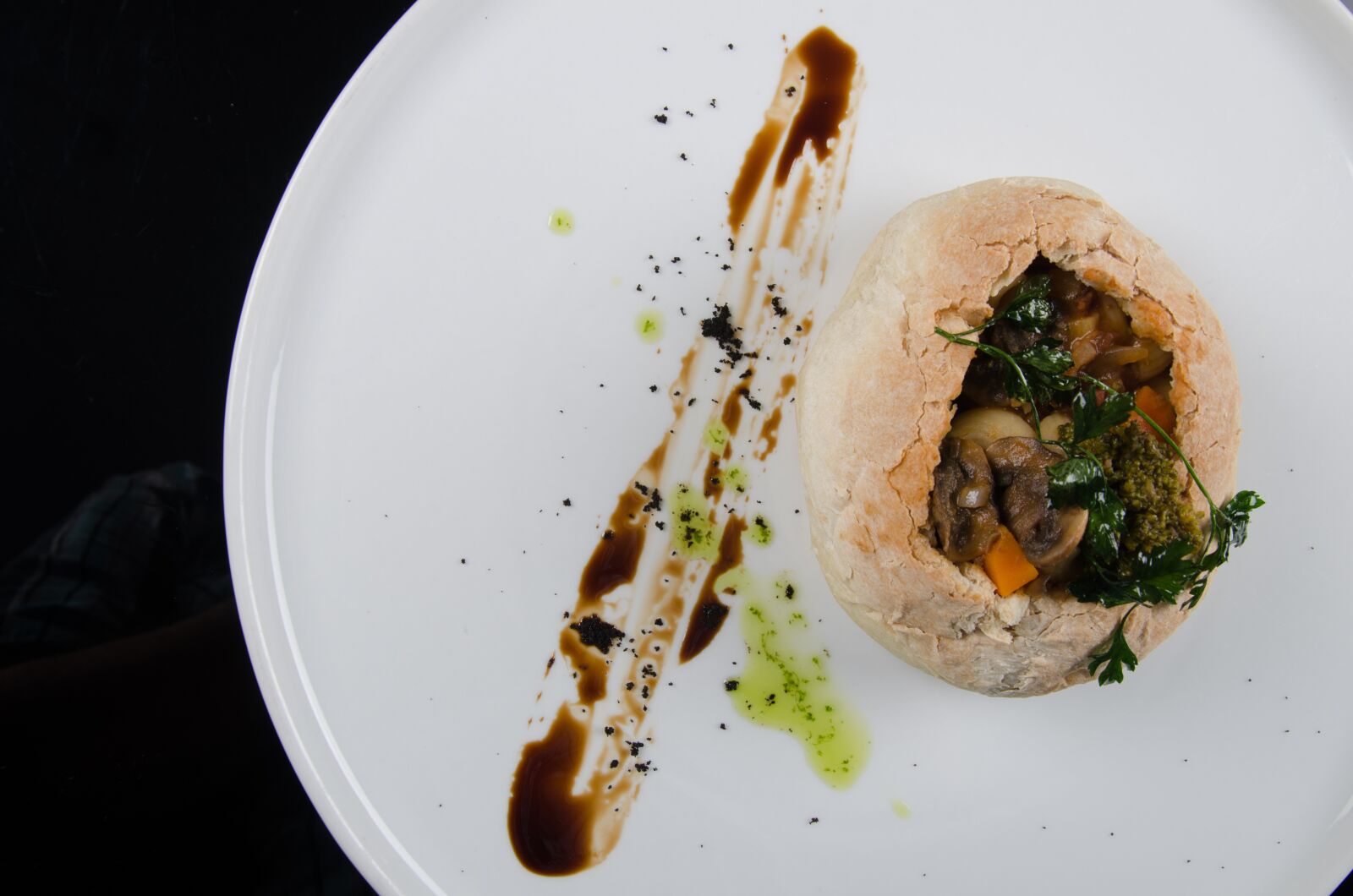 Nikon D7000 sample photo. Bread stuffing, dish, gastronomy photography