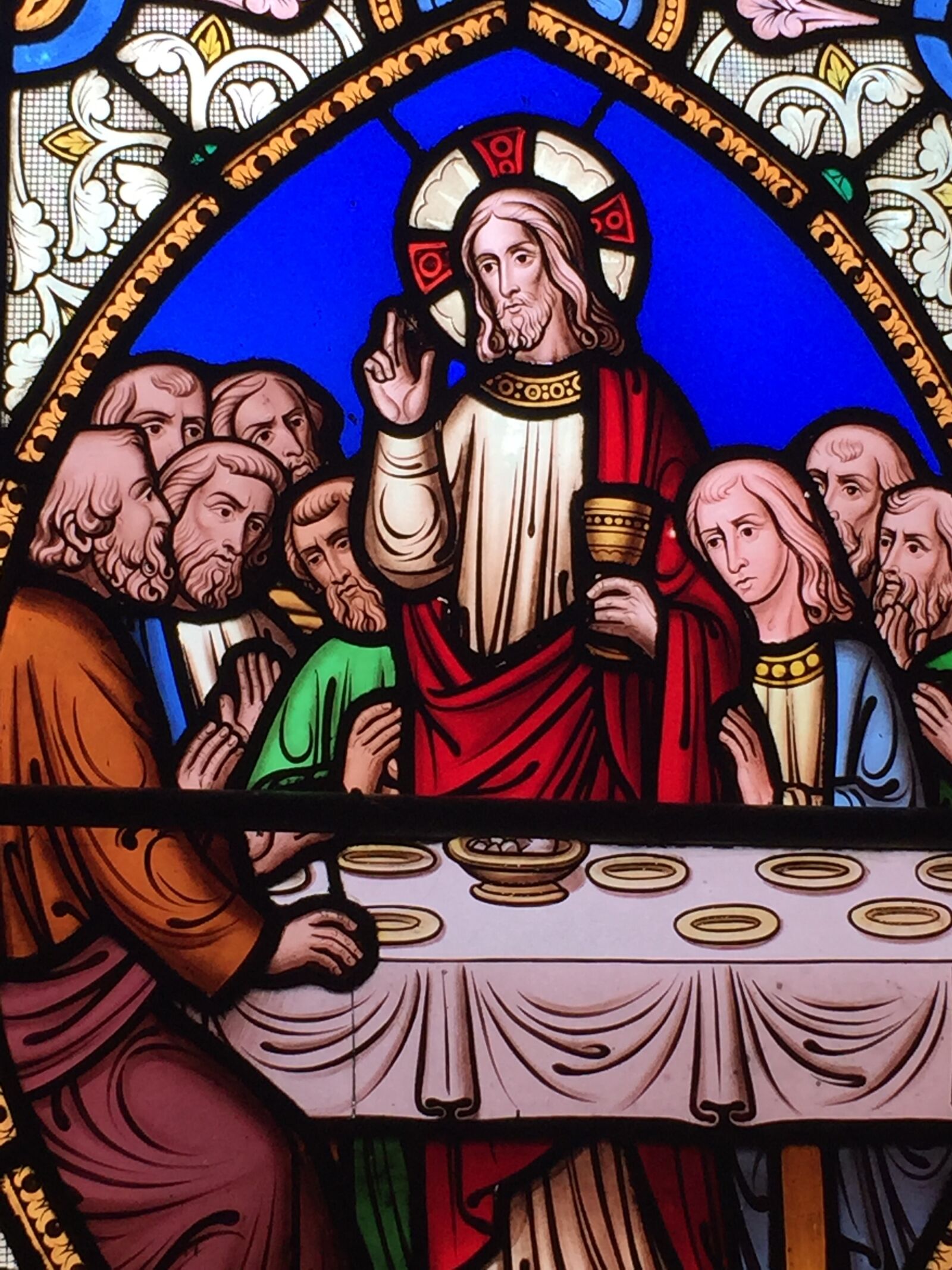 iPhone 6 back camera 4.15mm f/2.2 sample photo. Last supper, jesus christ photography