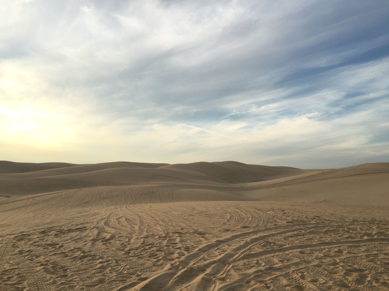 Apple iPhone 6s sample photo. Dunes, sky, horizon photography