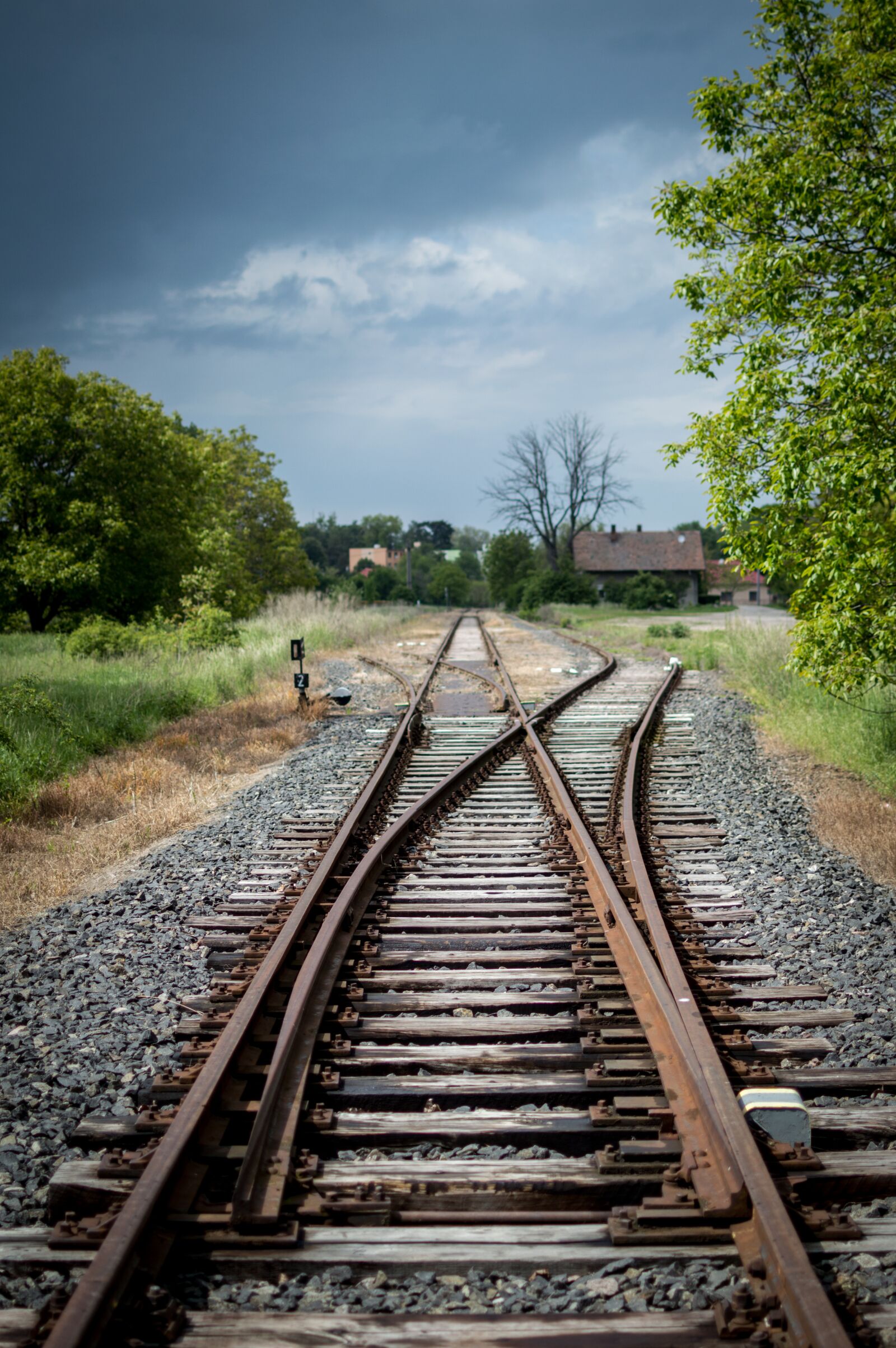 Nikon D3200 sample photo. Rail, old, abandoned photography