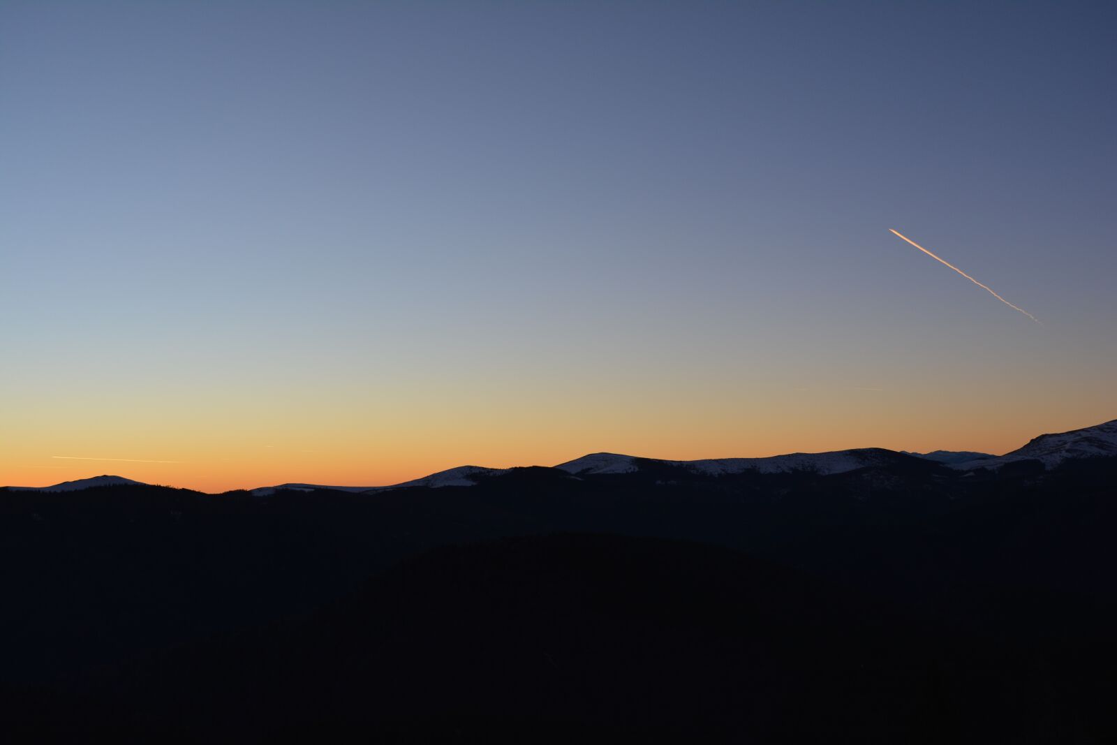 Nikon D5200 sample photo. Mountain, sunset, sky photography