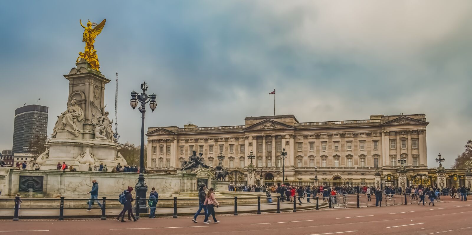 Nikon D3300 sample photo. Buckingham palace, square, statue photography