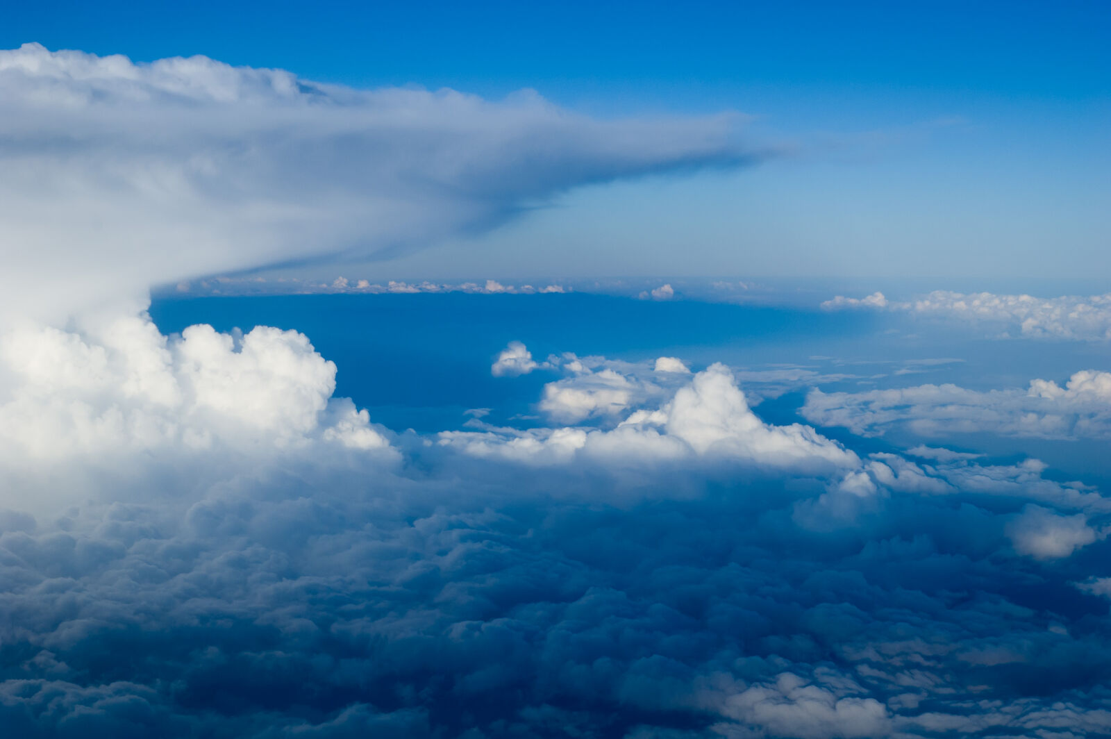 Nikon AF Nikkor 50mm F1.8D sample photo. Blue, sky, clouds, clouds photography