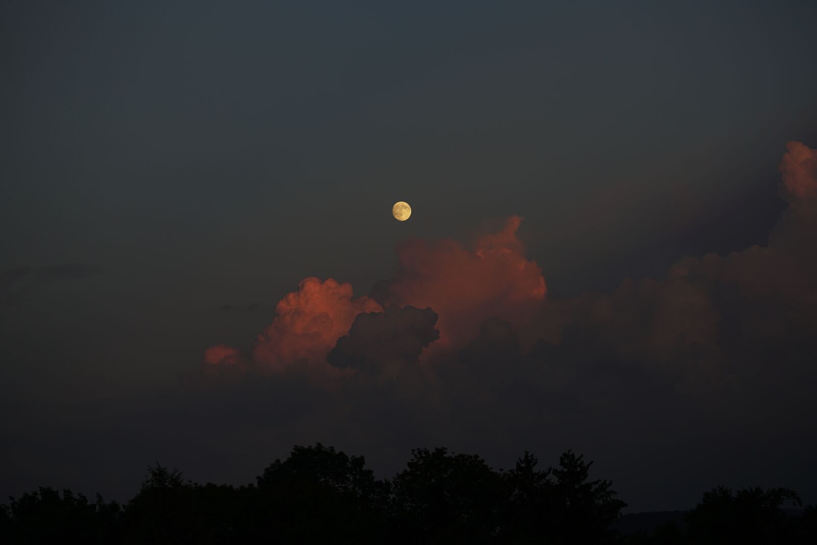 Sony a7R II + Sony FE 90mm F2.8 Macro G OSS sample photo. Storm clouds, evening, at photography