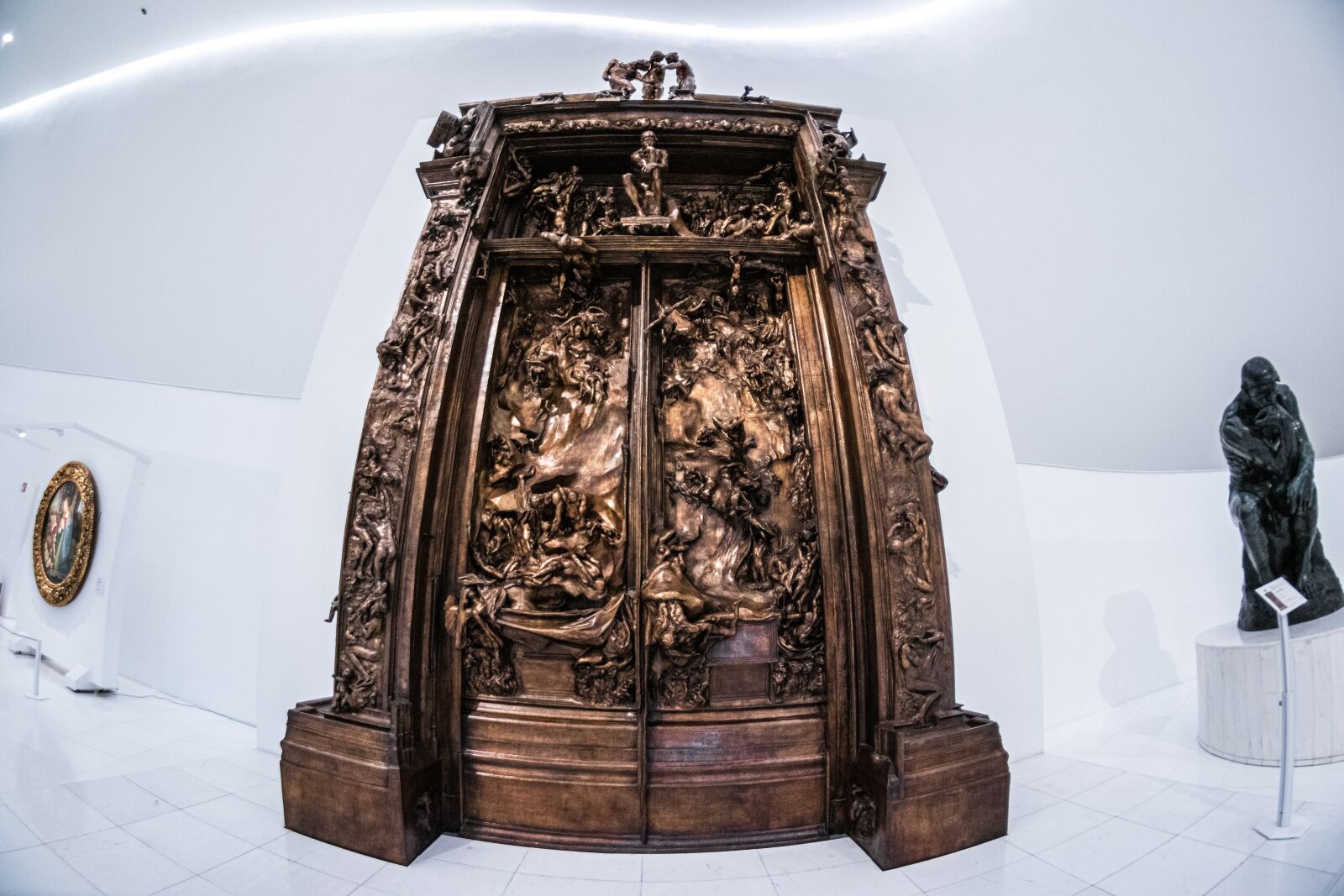 Nikon D5600 sample photo. Gate to hell, museum photography