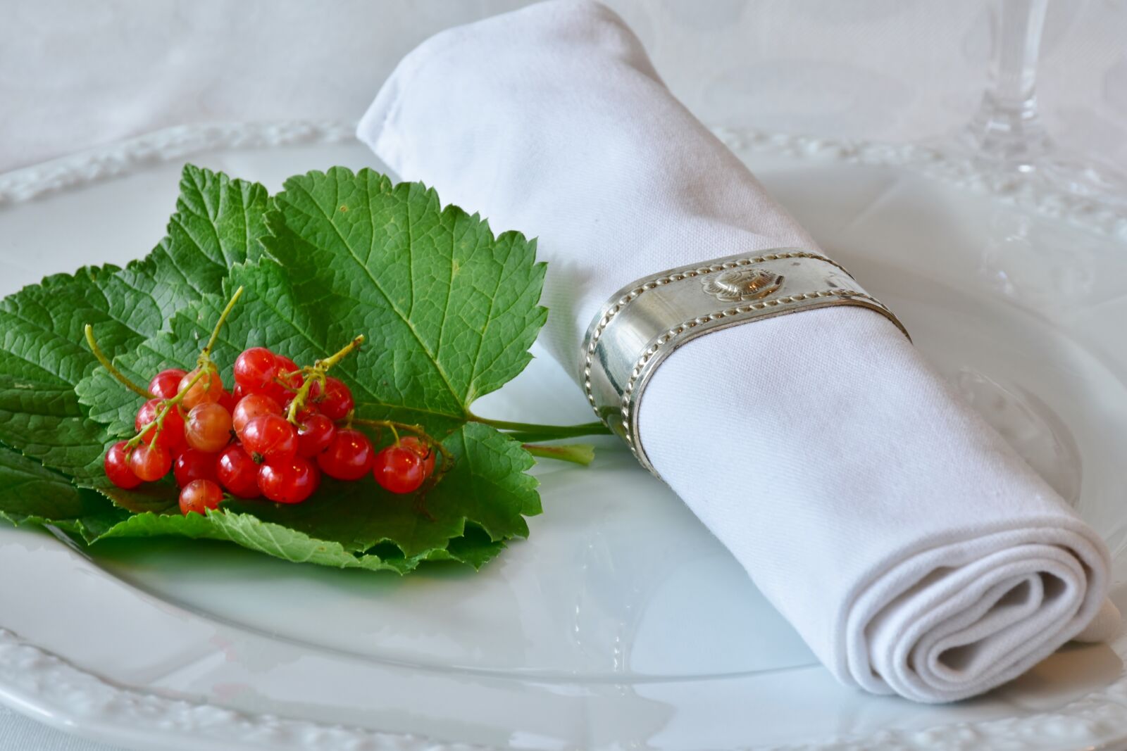 Nikon D7200 sample photo. Napkin, board, gedeckter table photography