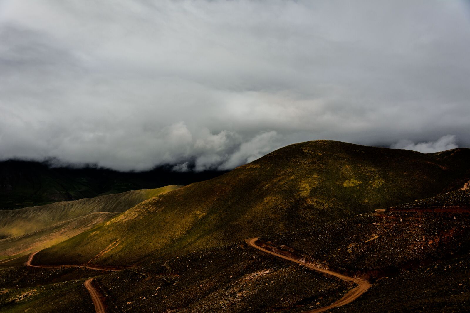 Nikon D7100 sample photo. Mountains, roads, clouds photography