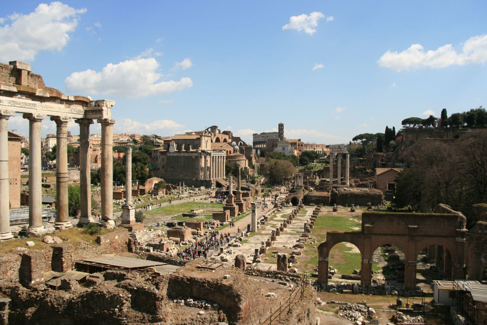 Canon EOS 400D (EOS Digital Rebel XTi / EOS Kiss Digital X) sample photo. Foro romano, rome, antiquity photography