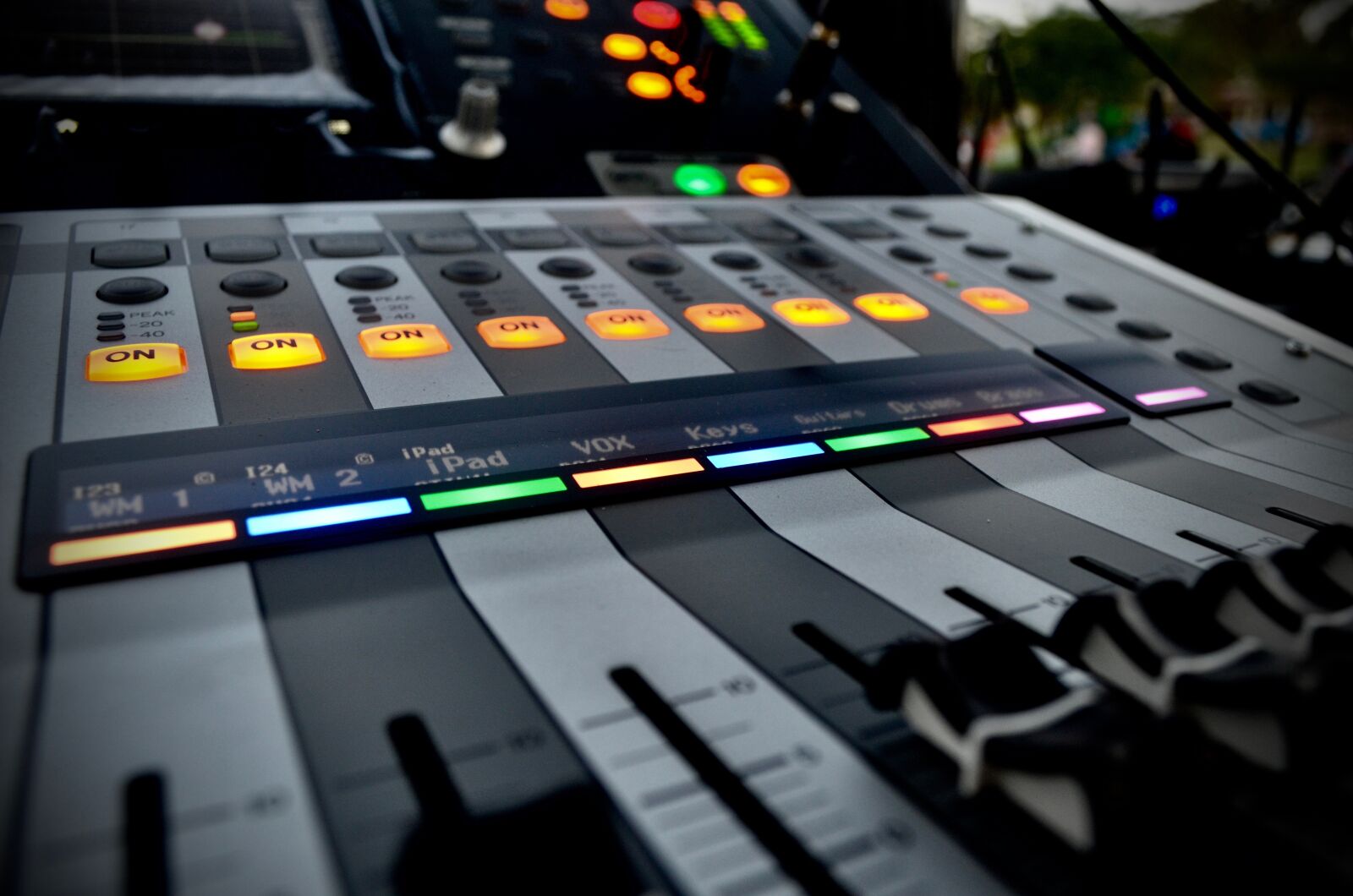 Nikon D5100 sample photo. Mixer, audio, yamaha photography