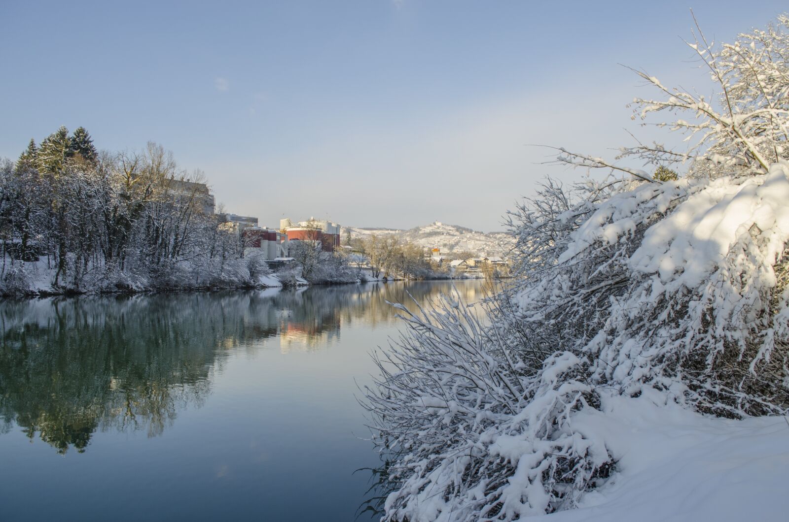 Nikon D5100 sample photo. Winter, river, water photography