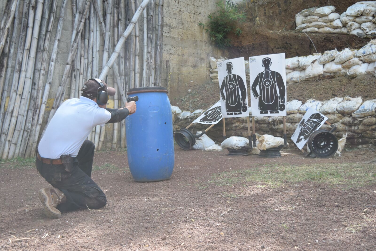 Nikon D3300 sample photo. Shooting, shotgun, practice photography