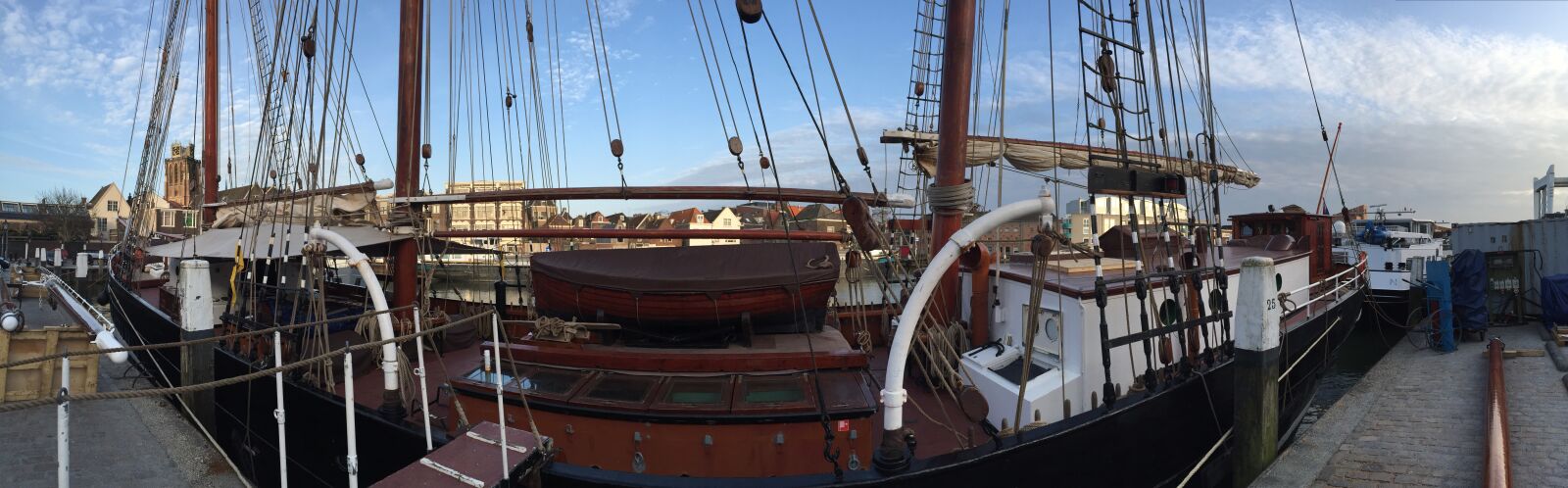 Apple iPhone 6 sample photo. Ship, schooner, sailing photography