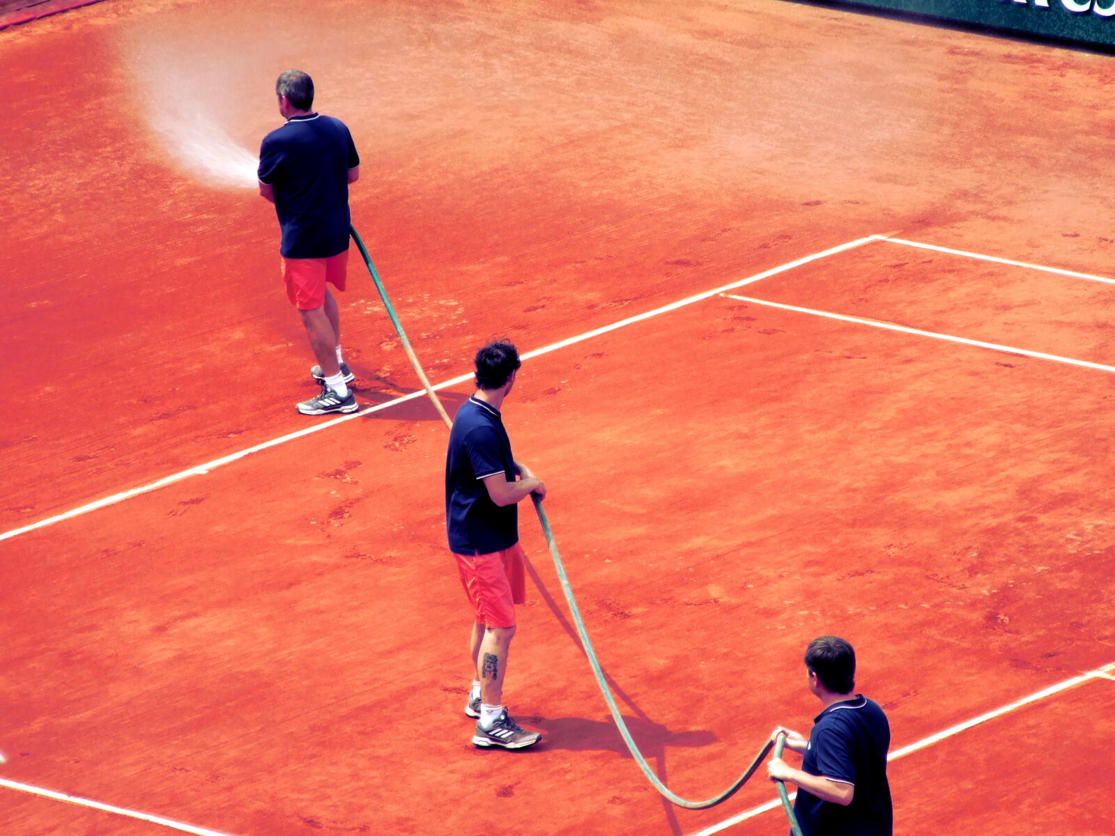 Fujifilm FinePix S6500fd sample photo. Clay, roland, garros, tennis photography