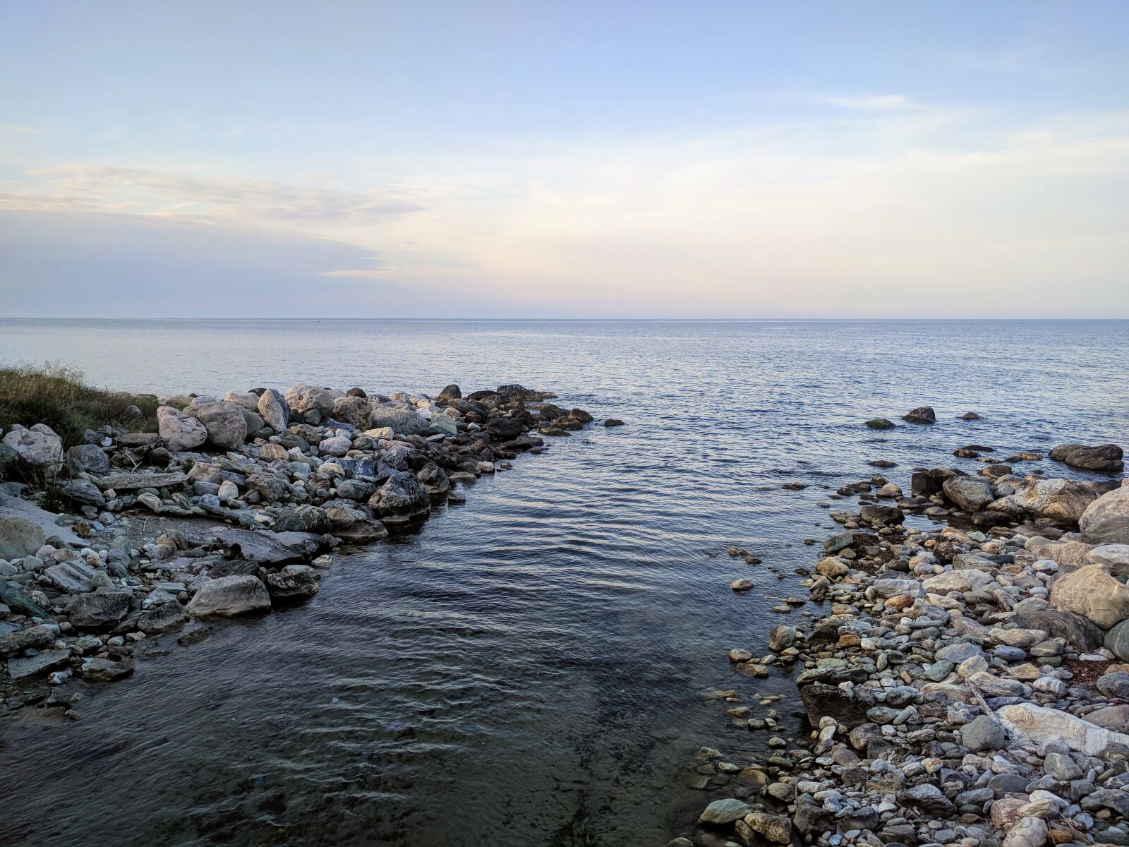 Google Nexus 6P sample photo. Sea, rocks, water photography