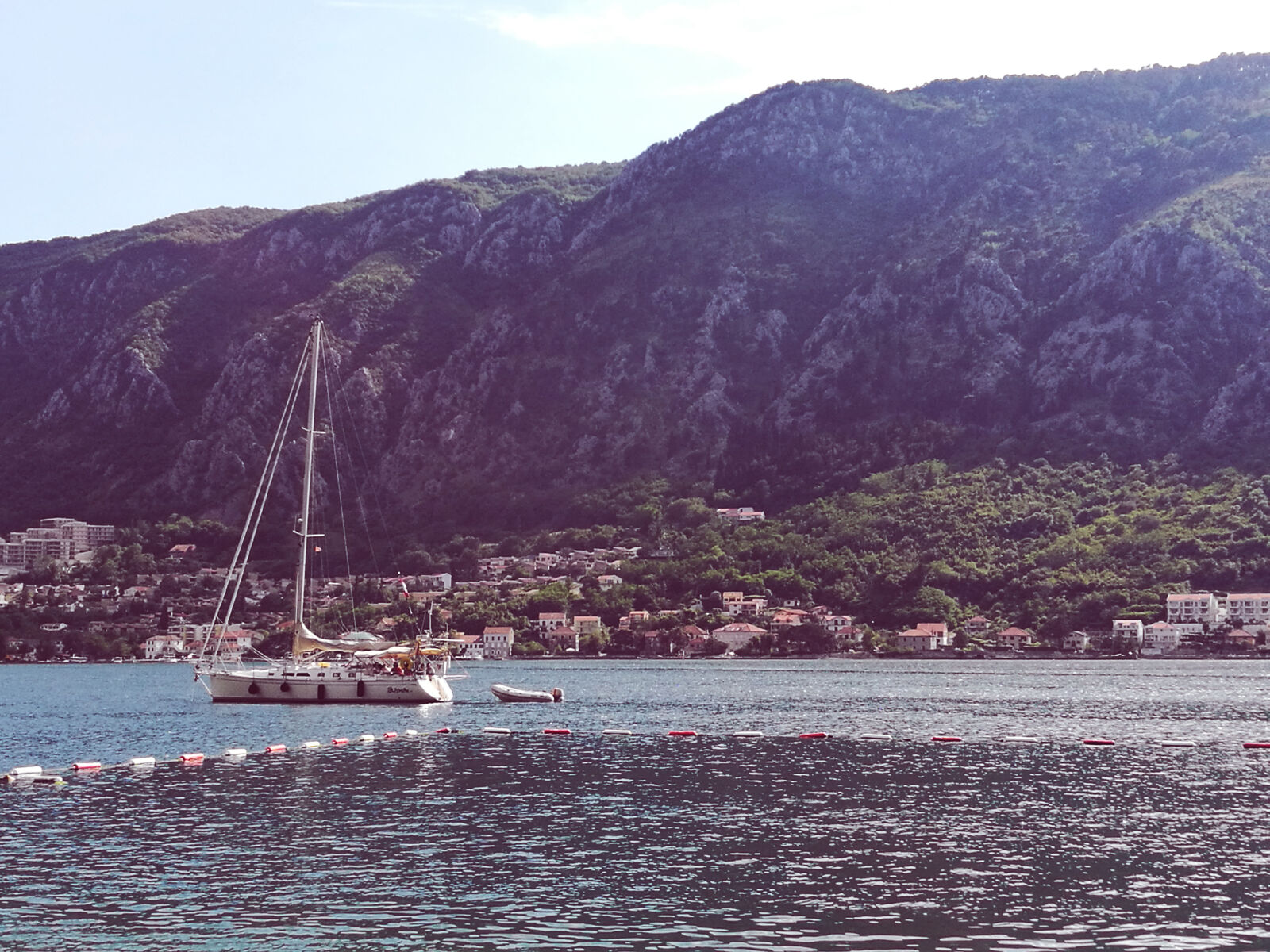 HUAWEI P9 sample photo. Boat, golf, kotor, city photography