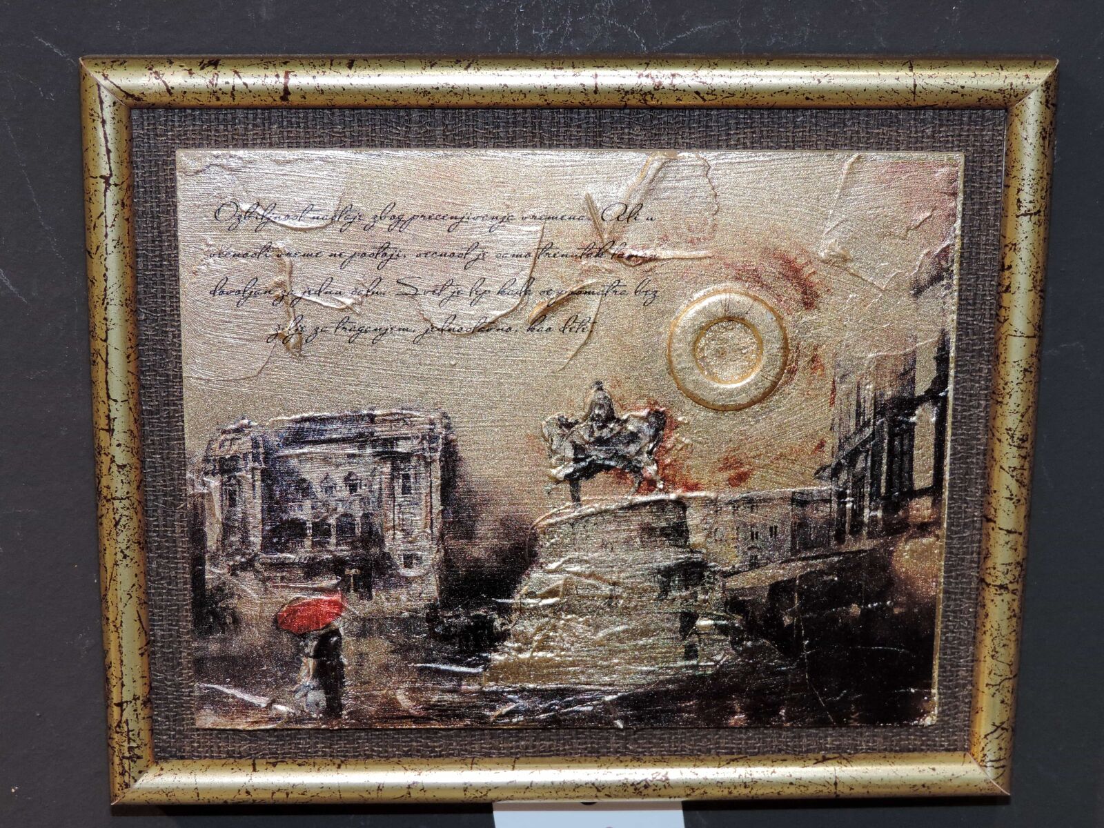 Nikon Coolpix P520 sample photo. Frame, text, painting, art photography
