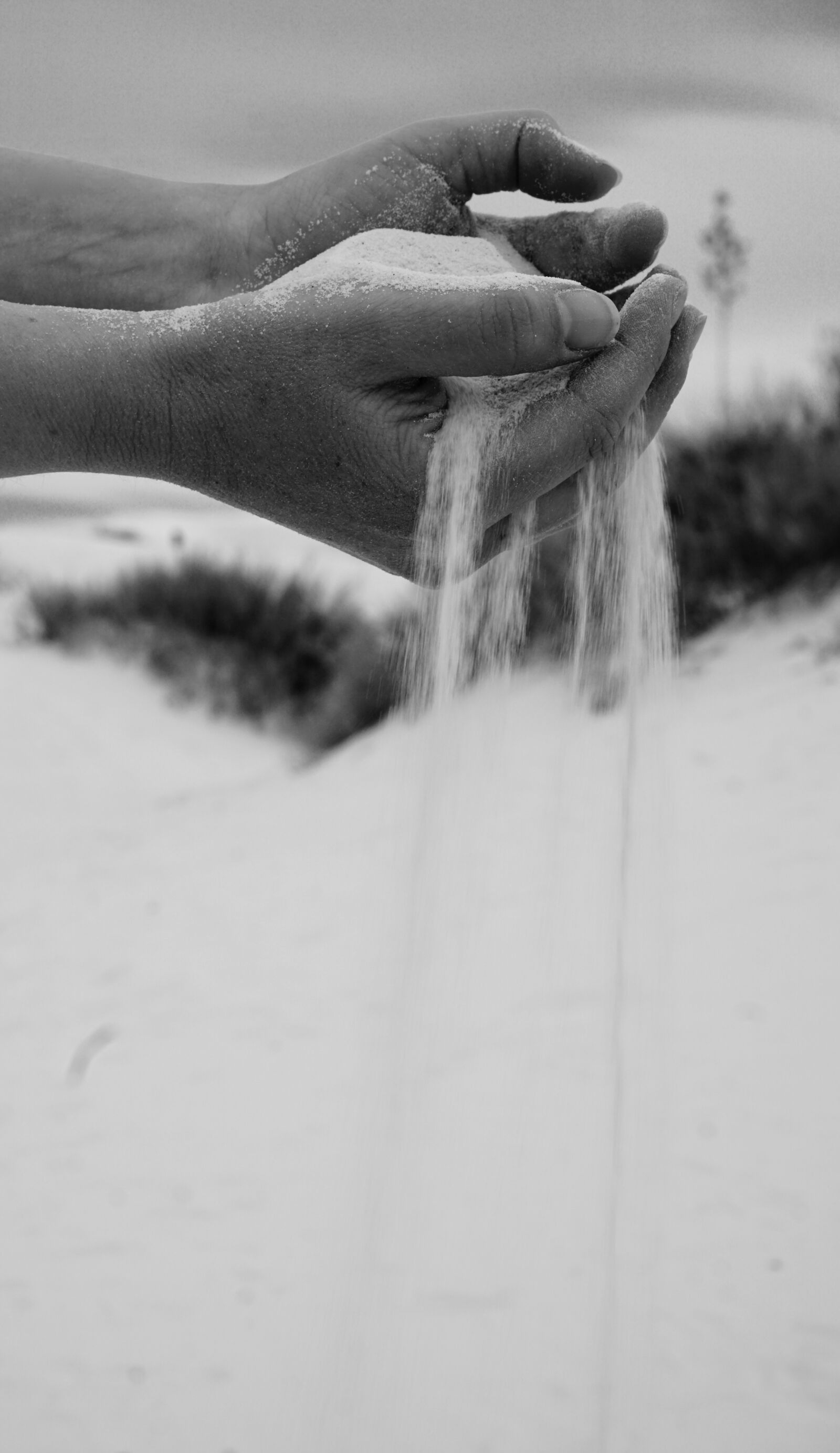 Sony a6000 sample photo. Black and white, sand photography