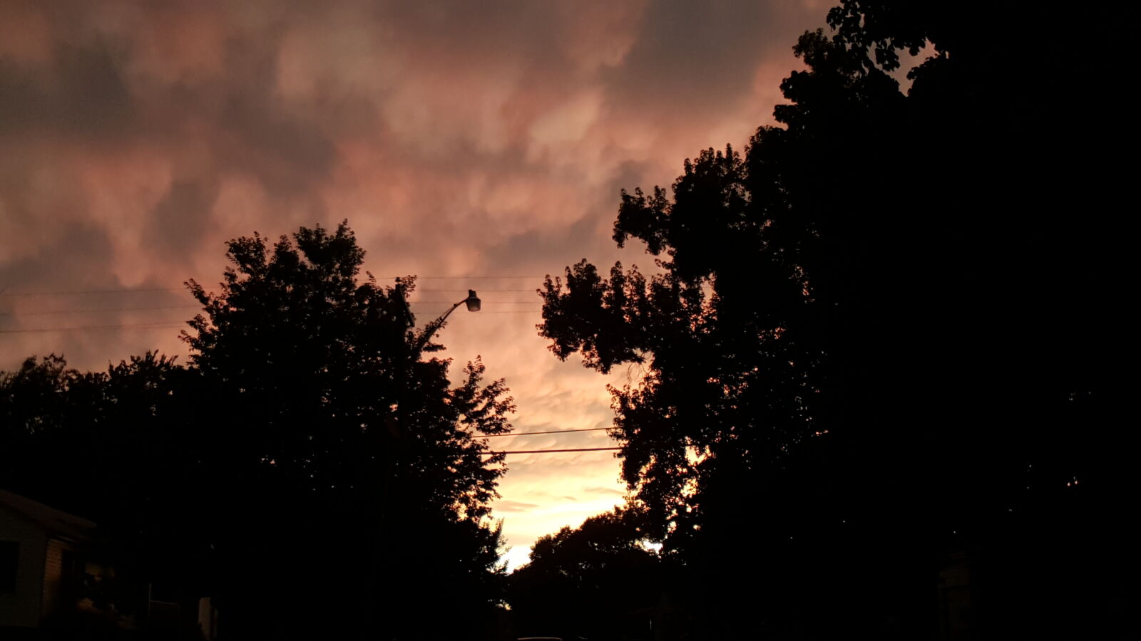 Samsung Galaxy Note5 sample photo. Clouds, power, lines, silhouette photography