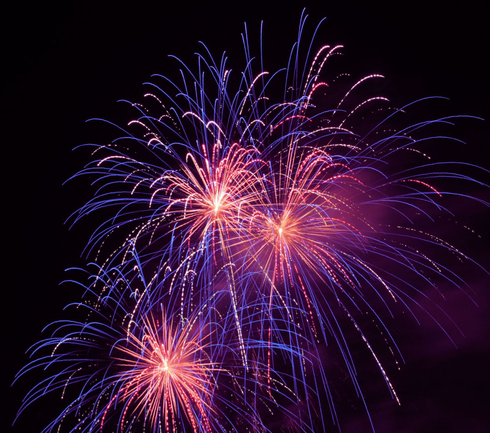 Nikon D7100 sample photo. Fireworks, sky, the eruption photography